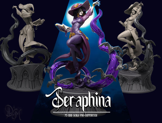 Seraphina, the Time Traveler | 75mm Scale | Dungeons and Maidens