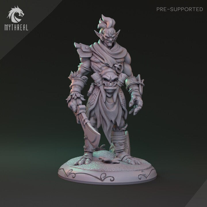 Troll Blood Hunter Assassin, Corget | MythReal Games