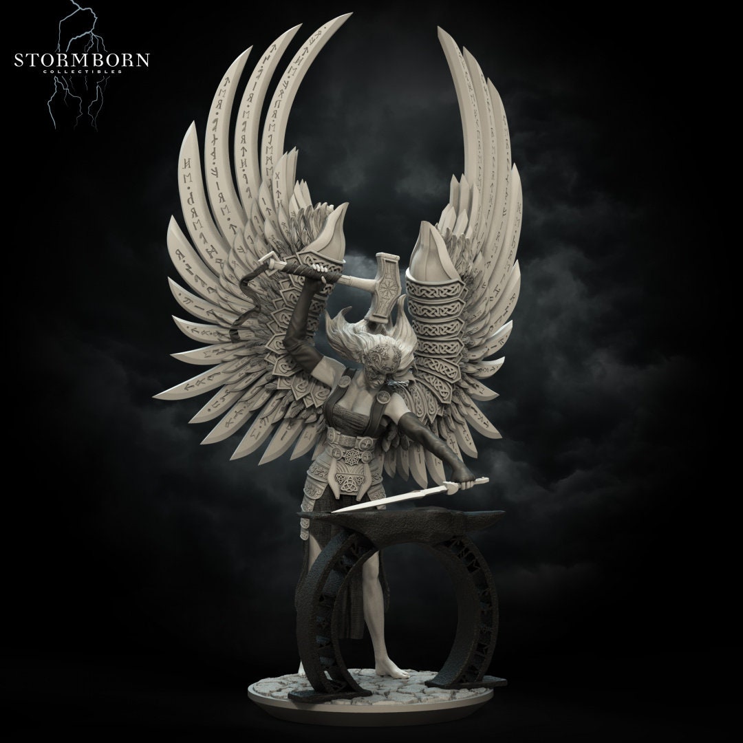 Sindra, Angel of the Forge | Stormborn Collectibles