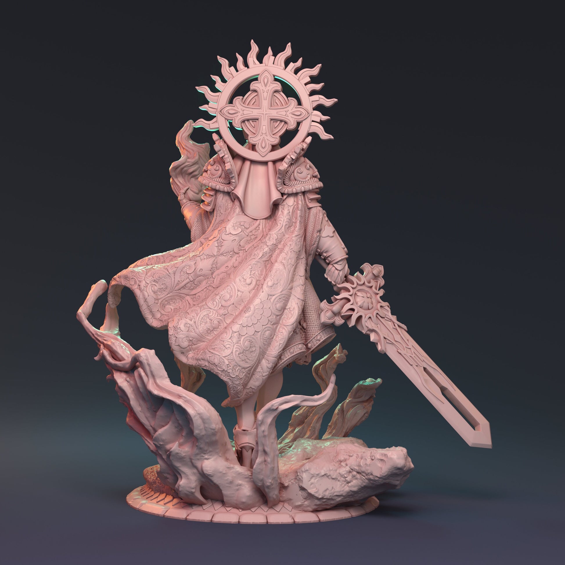 Female Paladin, Alaine Waltosmirt | Angulayas | MythReal Games