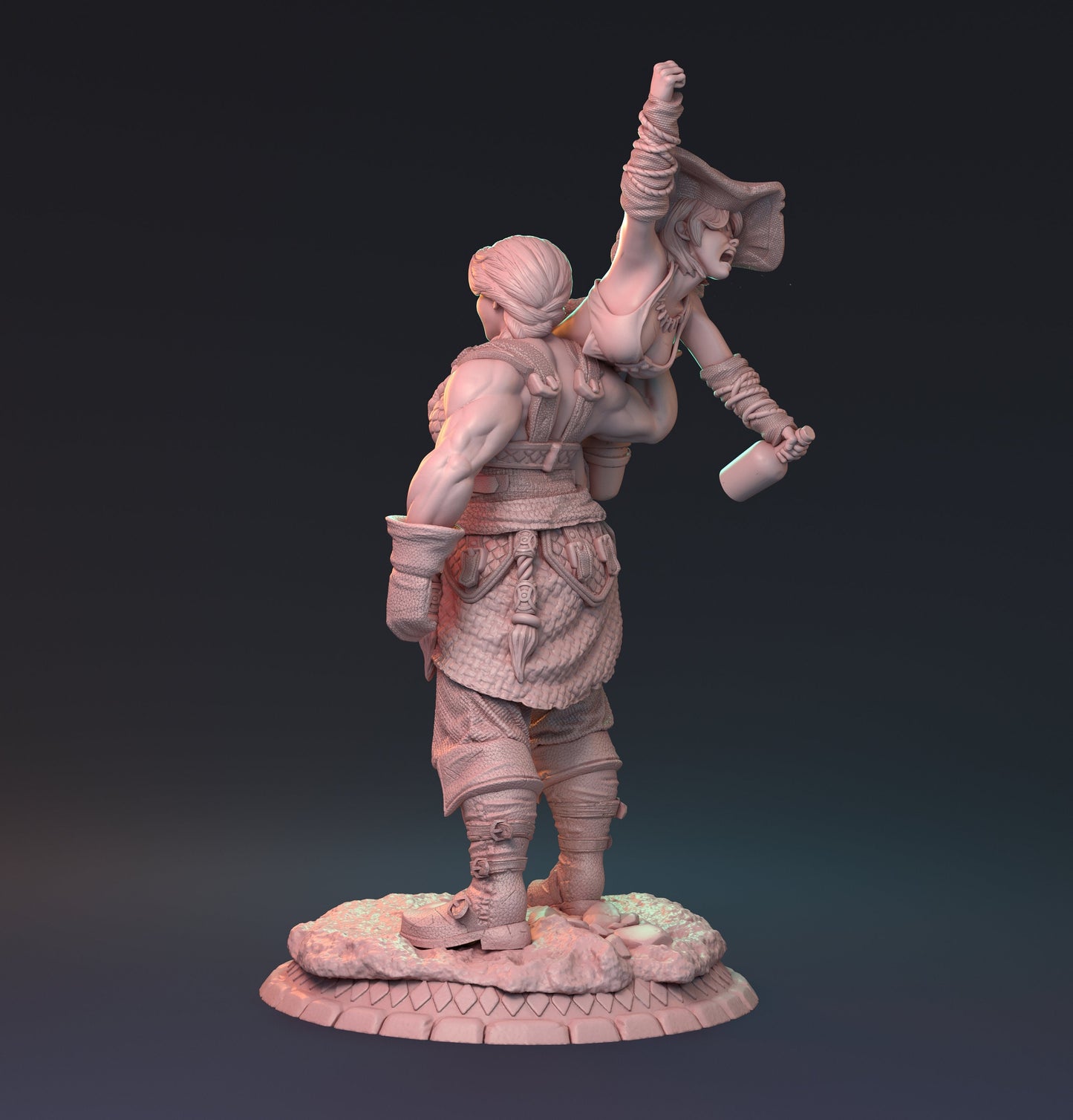 Female Human Brawler, Bianka | Angulayas | MythReal Games