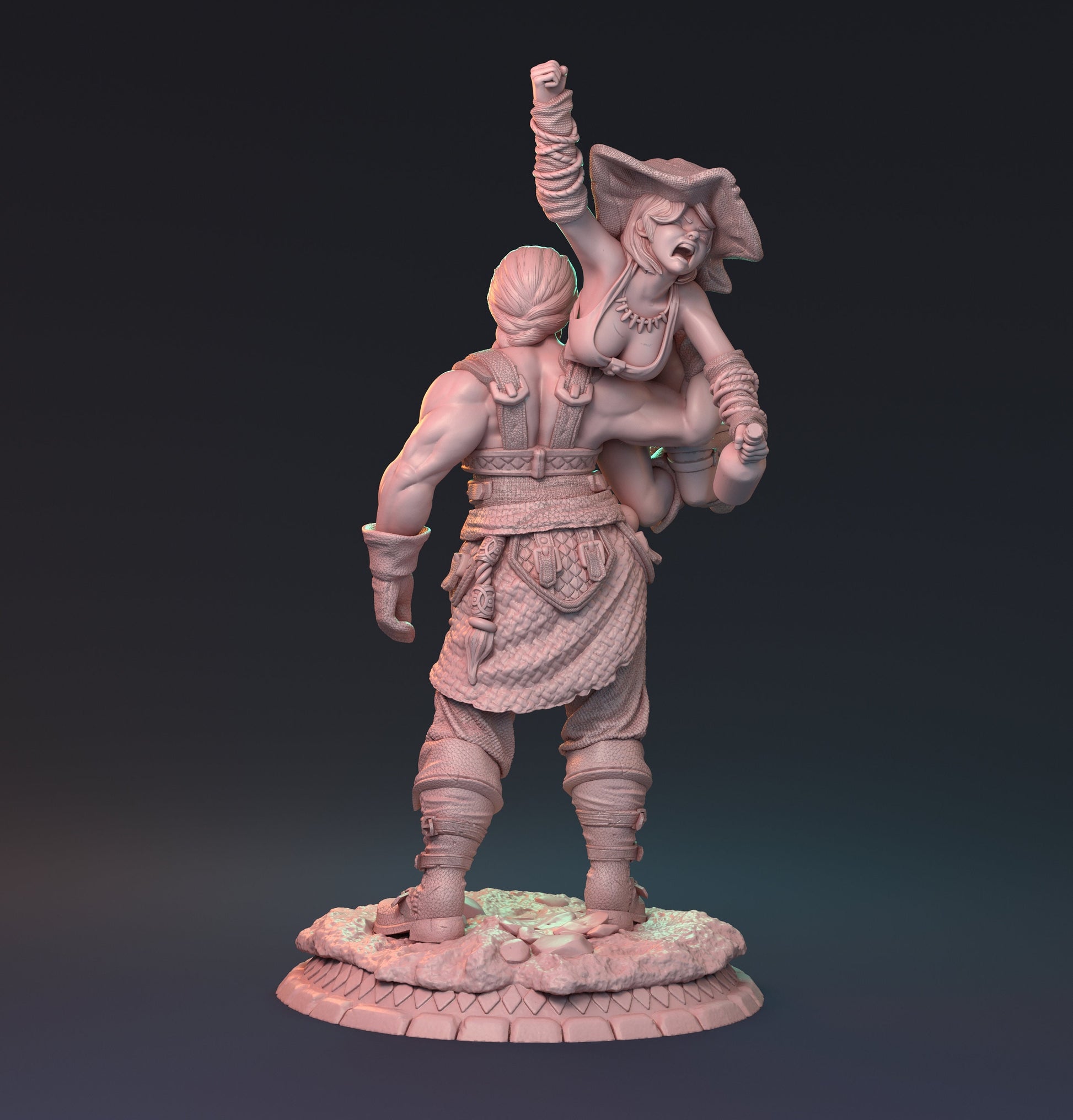 Female Human Brawler, Bianka | Angulayas | MythReal Games