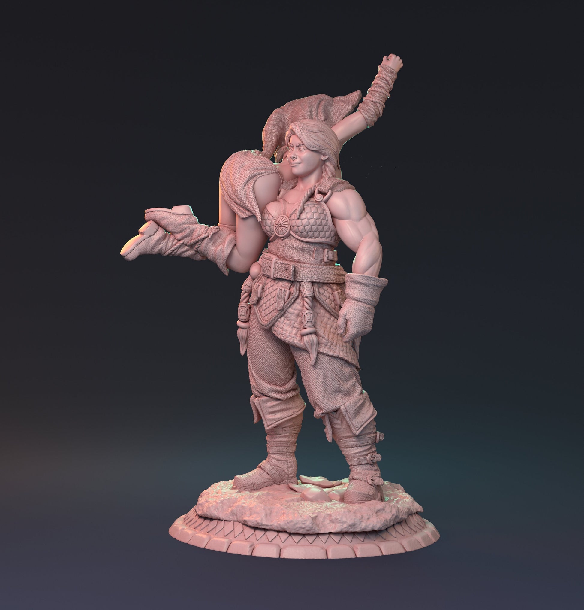 Female Human Brawler, Bianka | Angulayas | MythReal Games