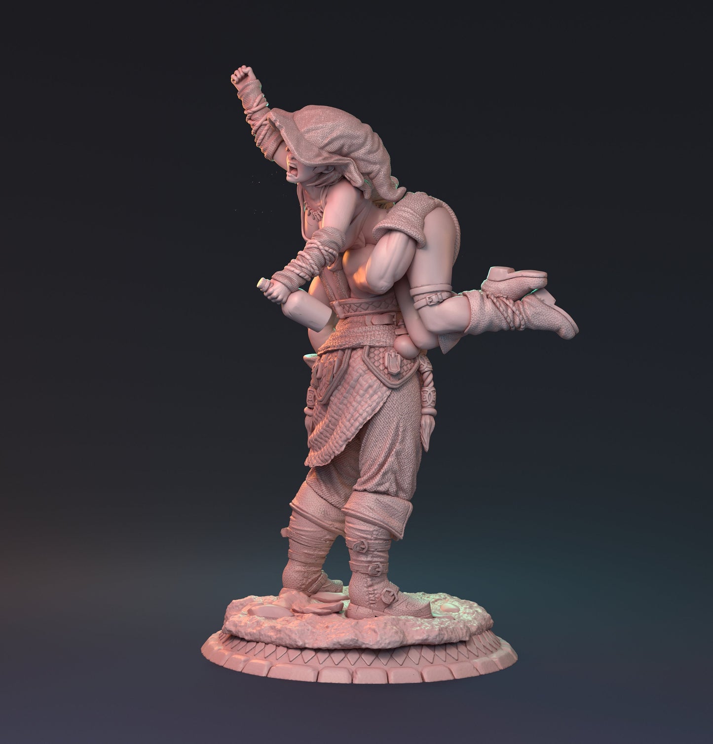 Female Human Brawler, Bianka | Angulayas | MythReal Games