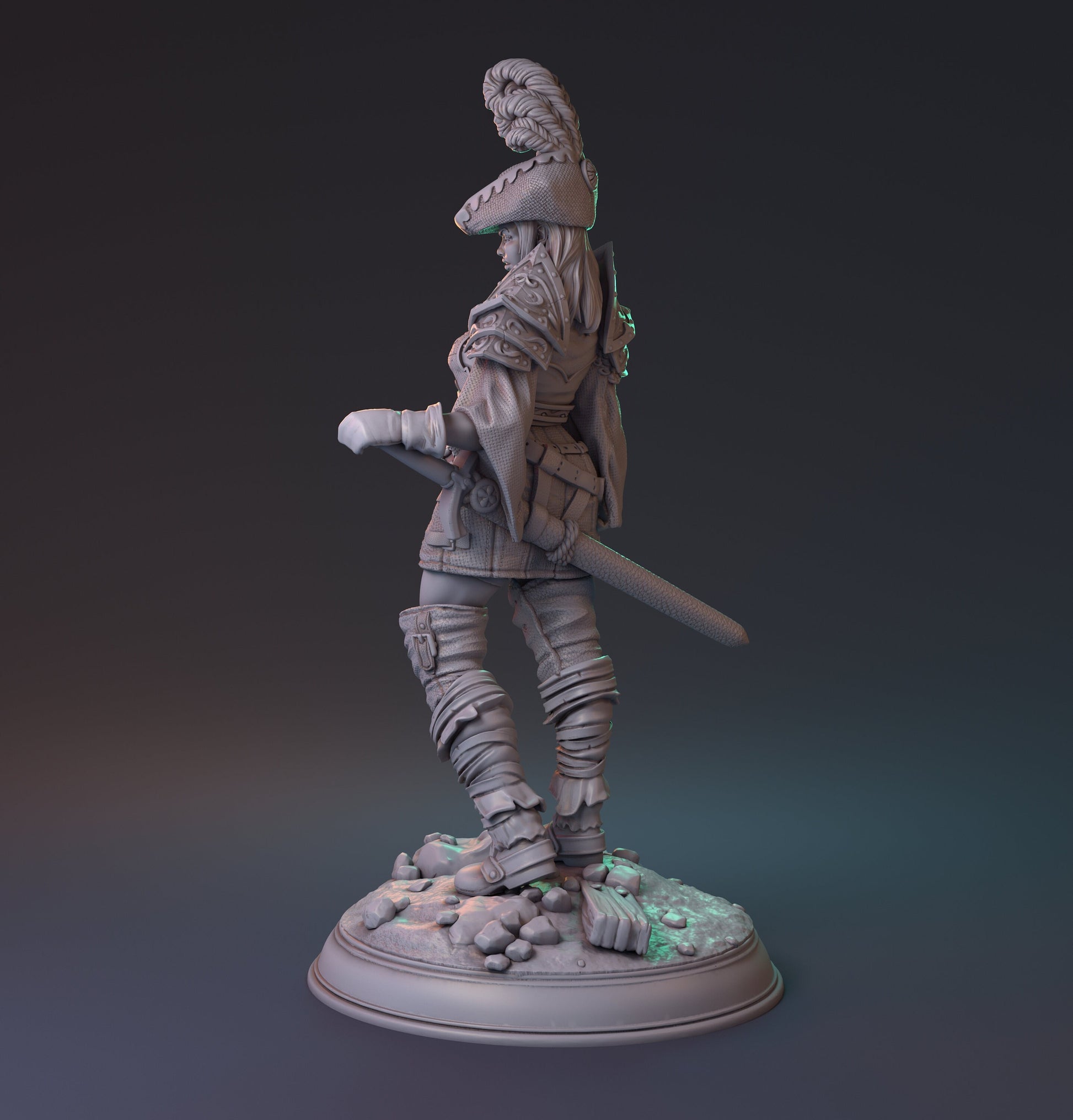 Female Fighter, Cassandra Werns| Angulayas | MythReal Games