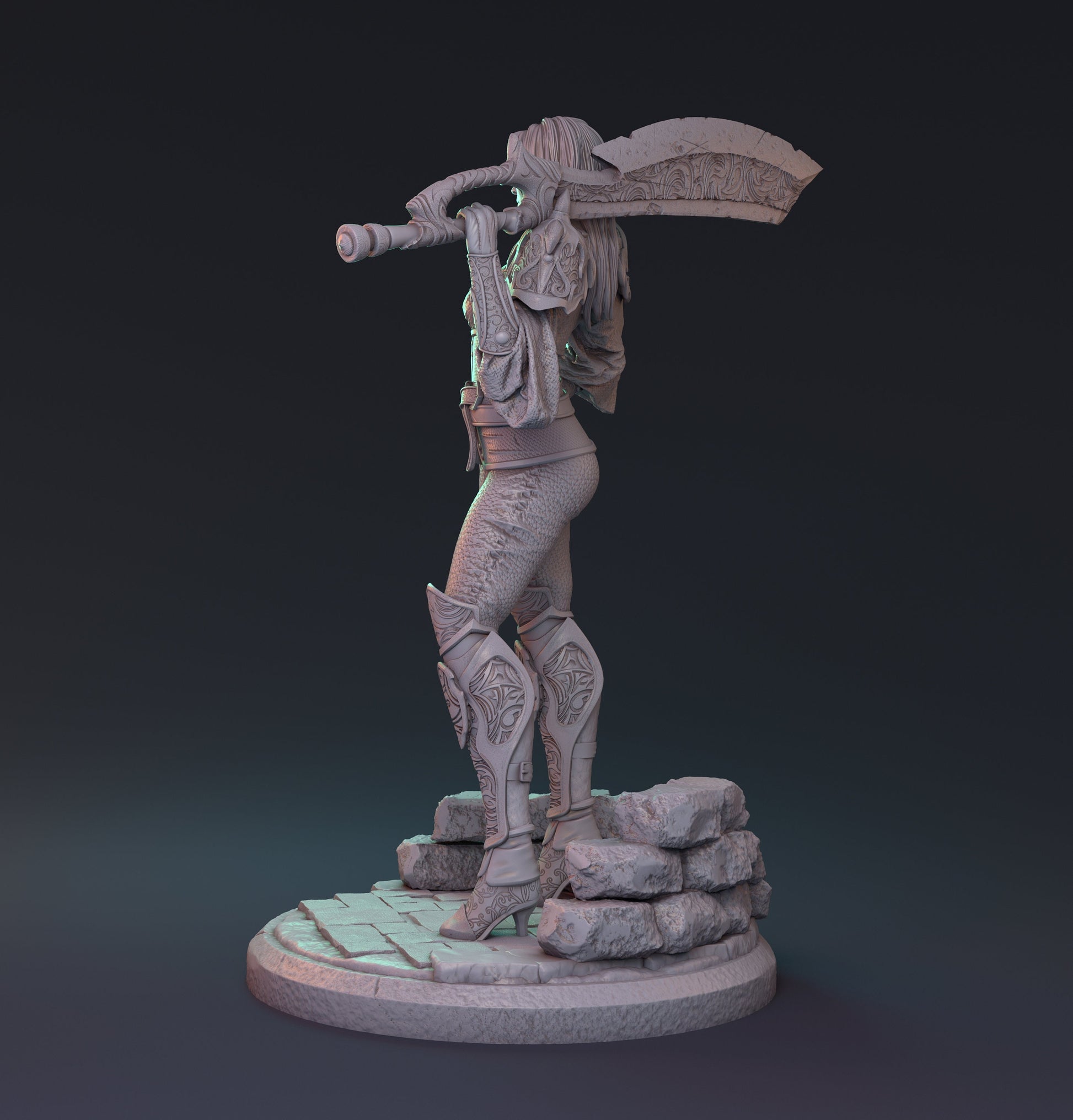 Female Fighter, Jack Vimes| Angulayas | MythReal Games