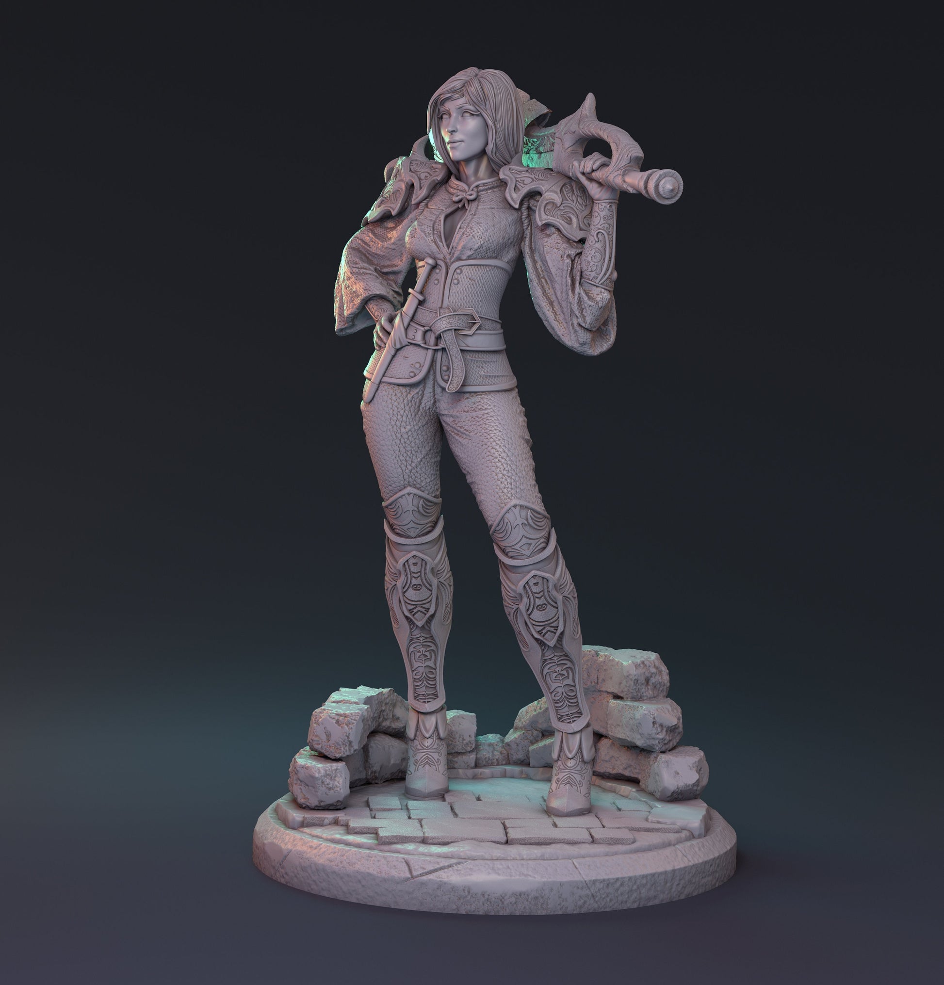 Female Fighter, Jack Vimes| Angulayas | MythReal Games