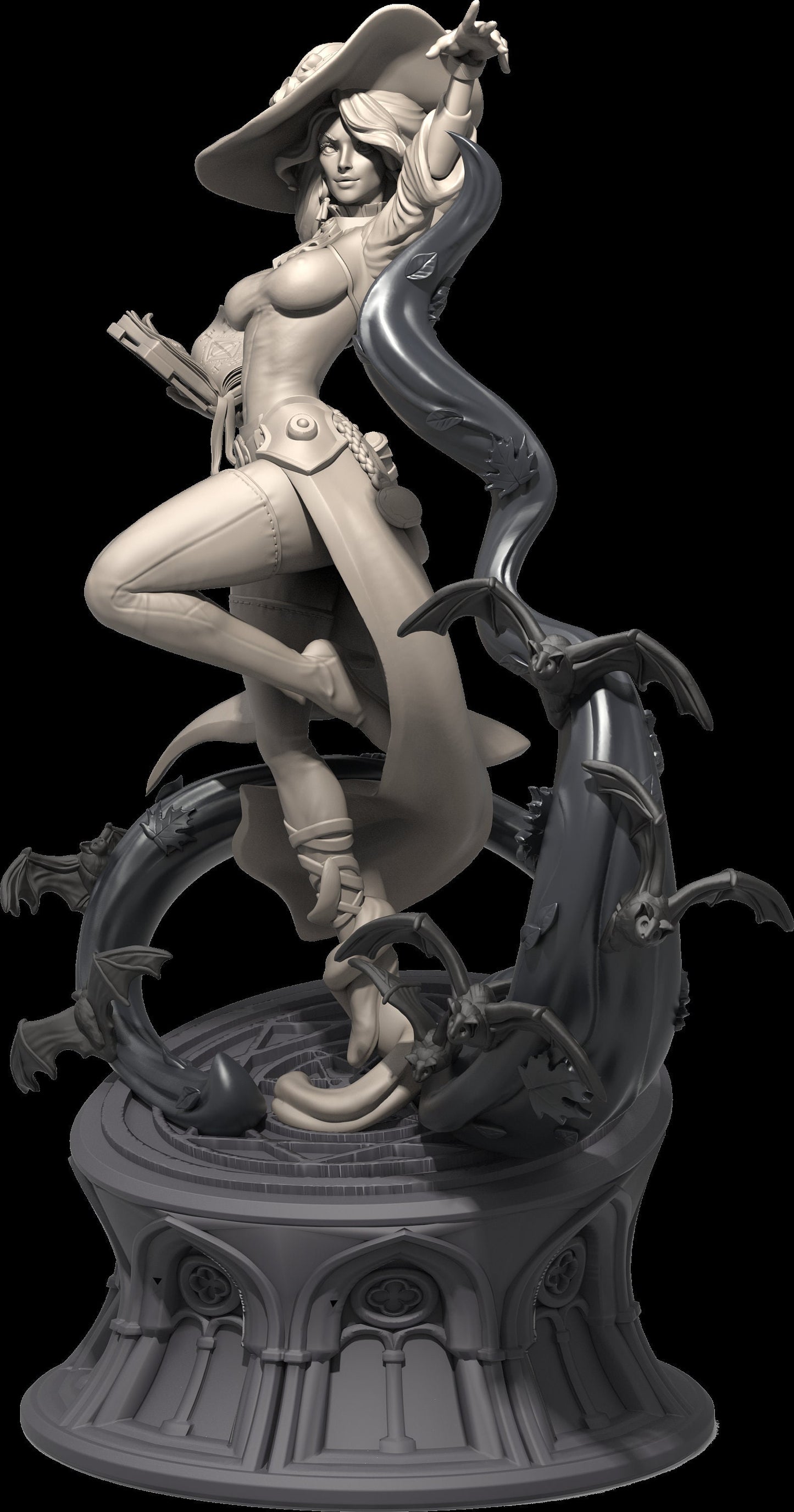 Seraphina, the Time Traveler | 75mm Scale | Dungeons and Maidens