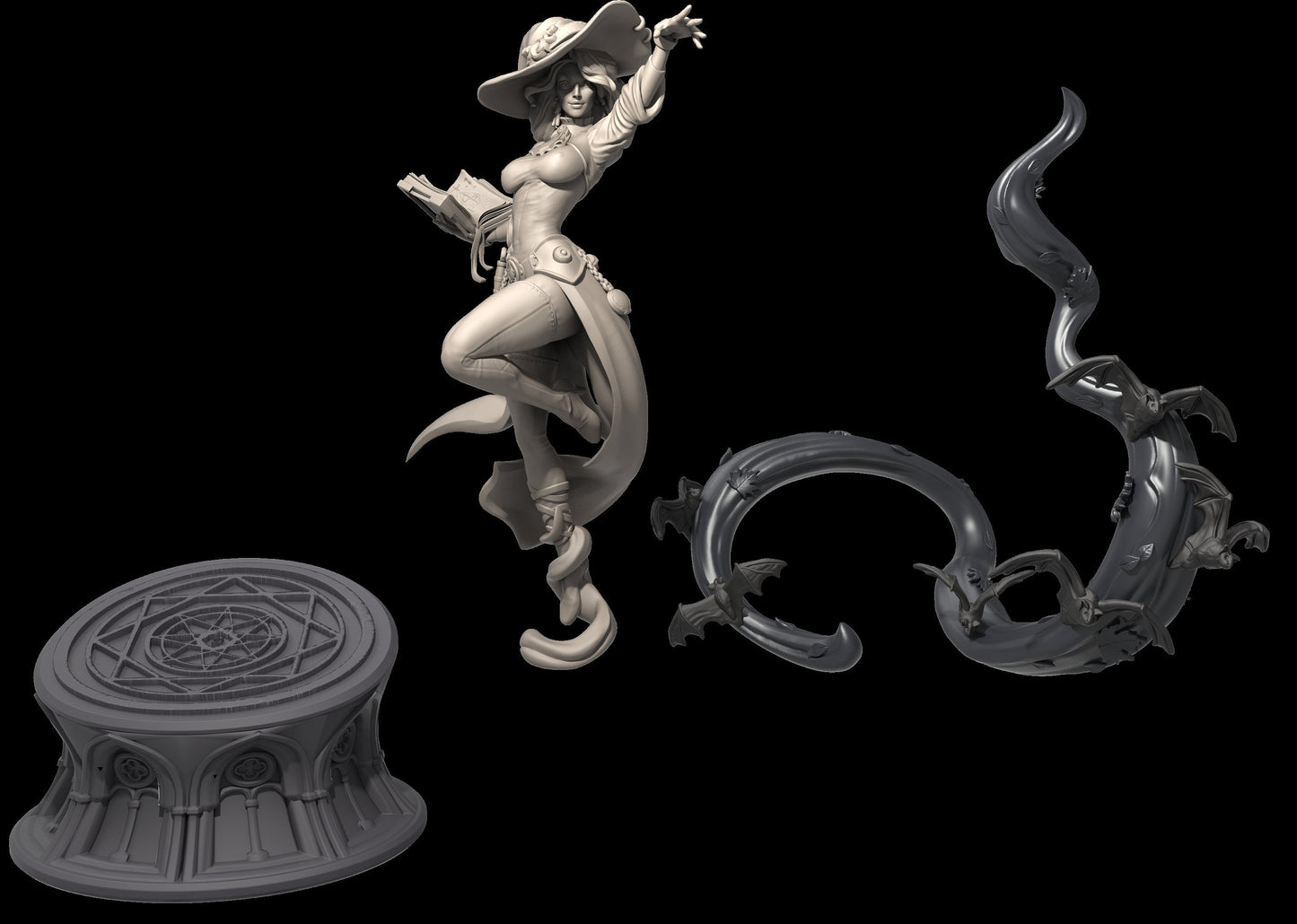Seraphina, the Time Traveler | 75mm Scale | Dungeons and Maidens