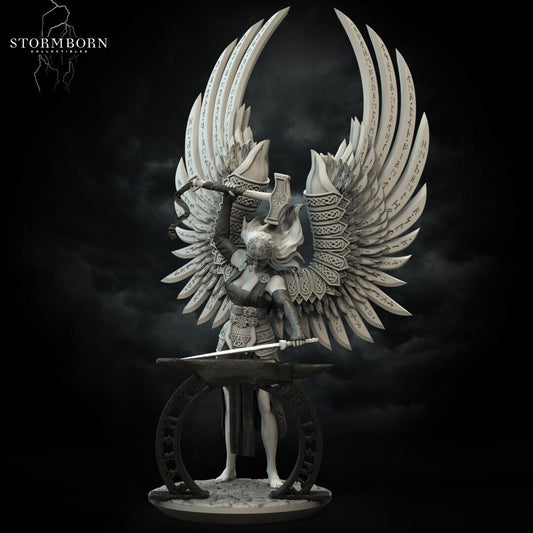 Sindra, Angel of the Forge | Stormborn Collectibles