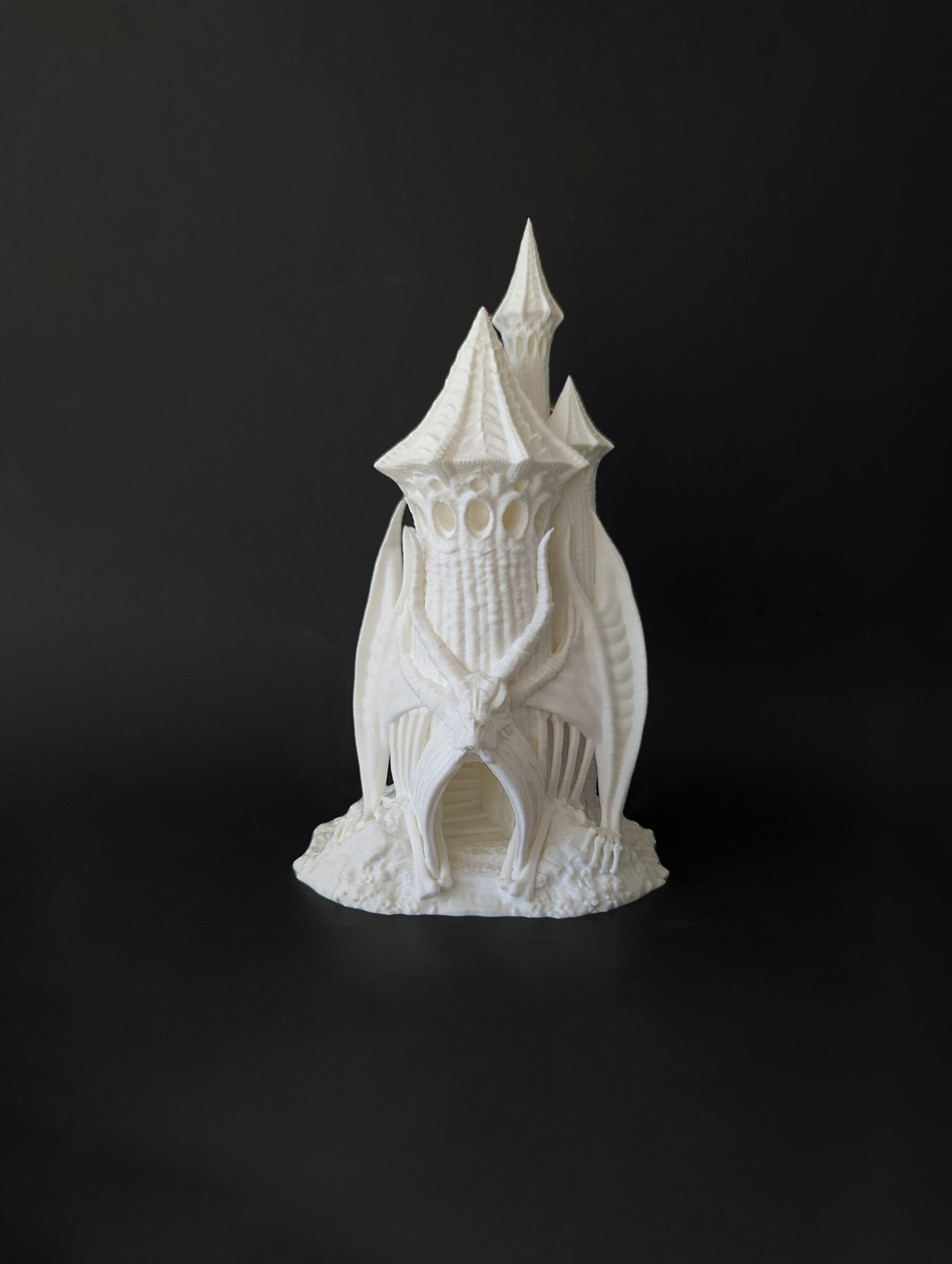 Skeletal Dragon Dice Tower | Fates End