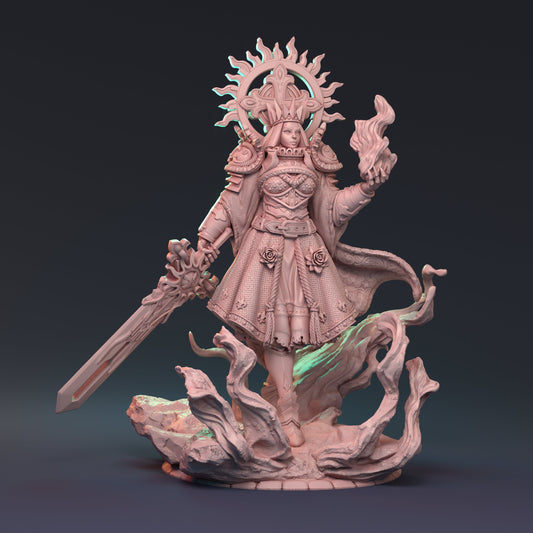 Female Paladin, Alaine Waltosmirt | Angulayas | MythReal Games
