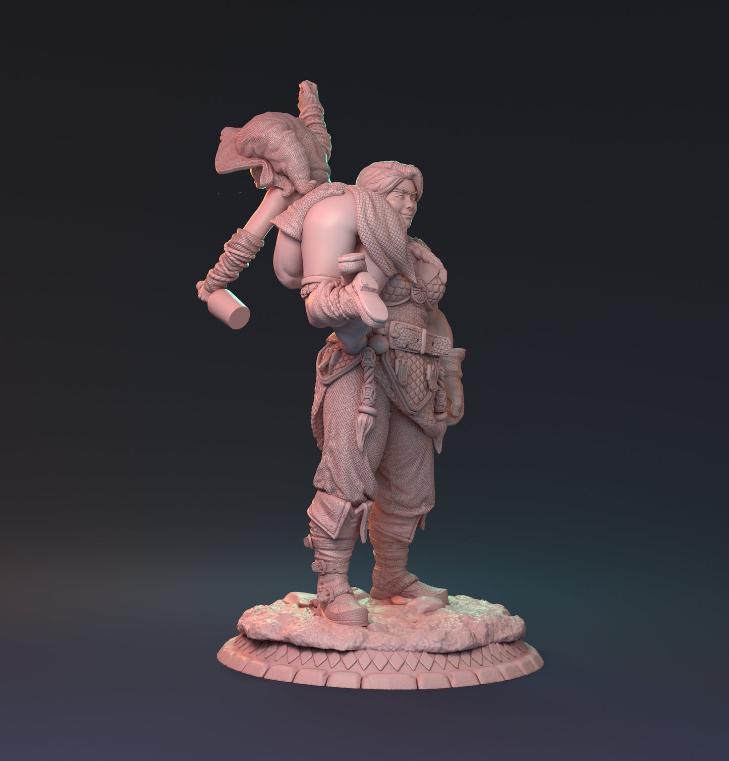 Female Human Brawler, Bianka | Angulayas | MythReal Games