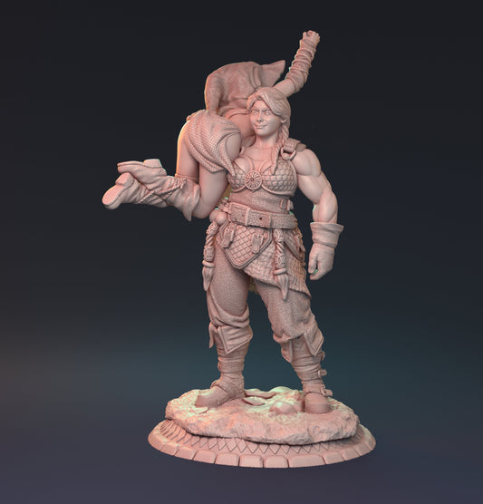 Female Human Brawler, Bianka | Angulayas | MythReal Games