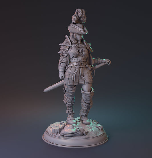 Female Fighter, Cassandra Werns| Angulayas | MythReal Games