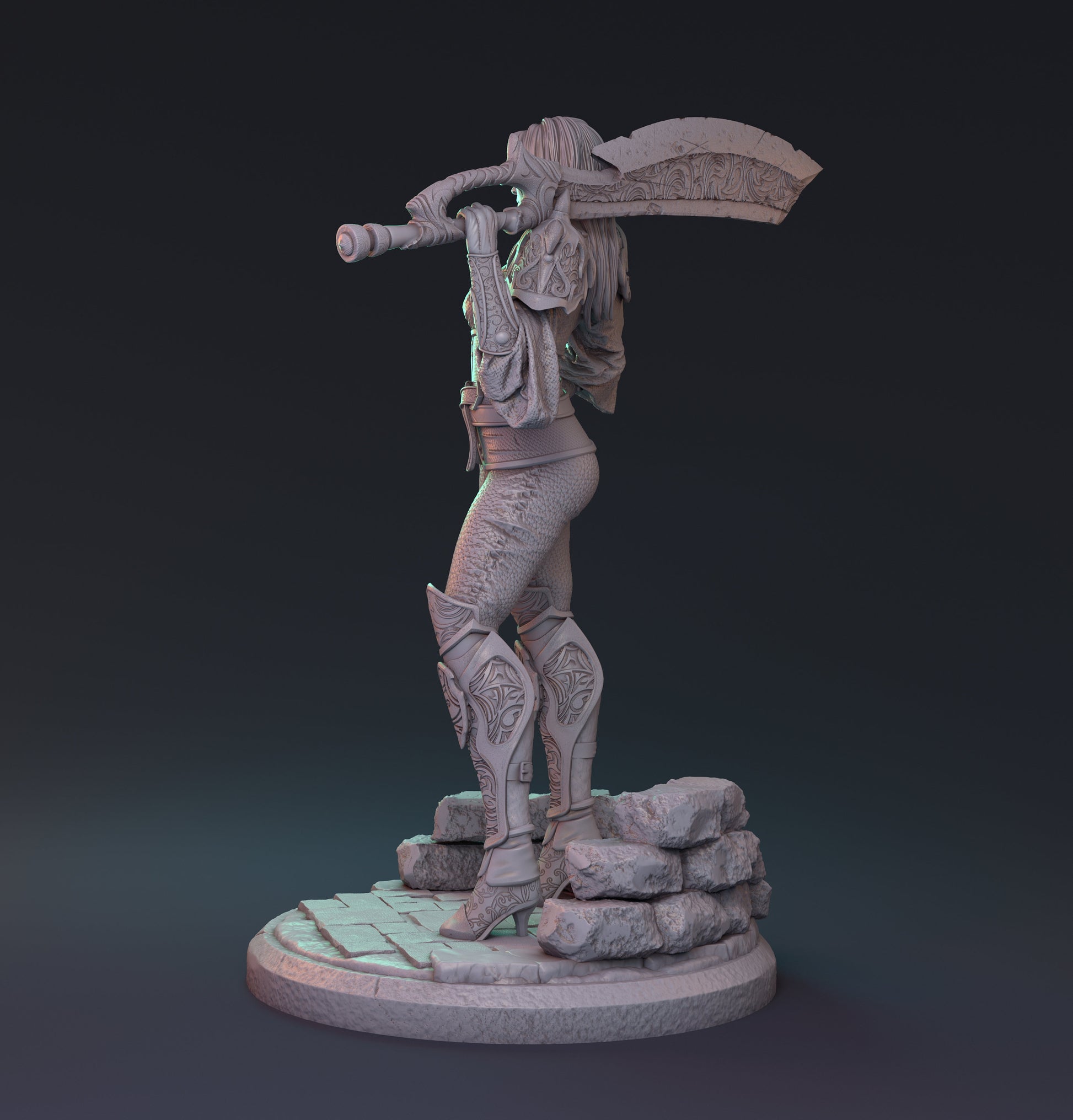 Female Fighter, Jack Vimes| Angulayas | MythReal Games