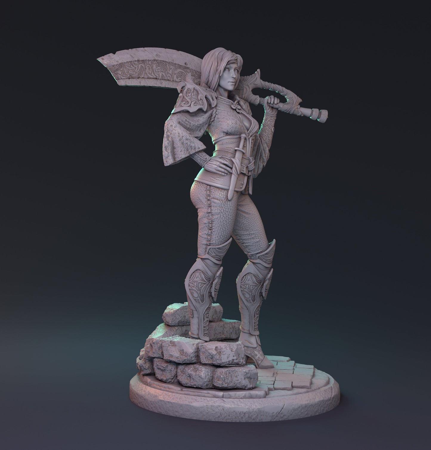 Female Fighter, Jack Vimes| Angulayas | MythReal Games