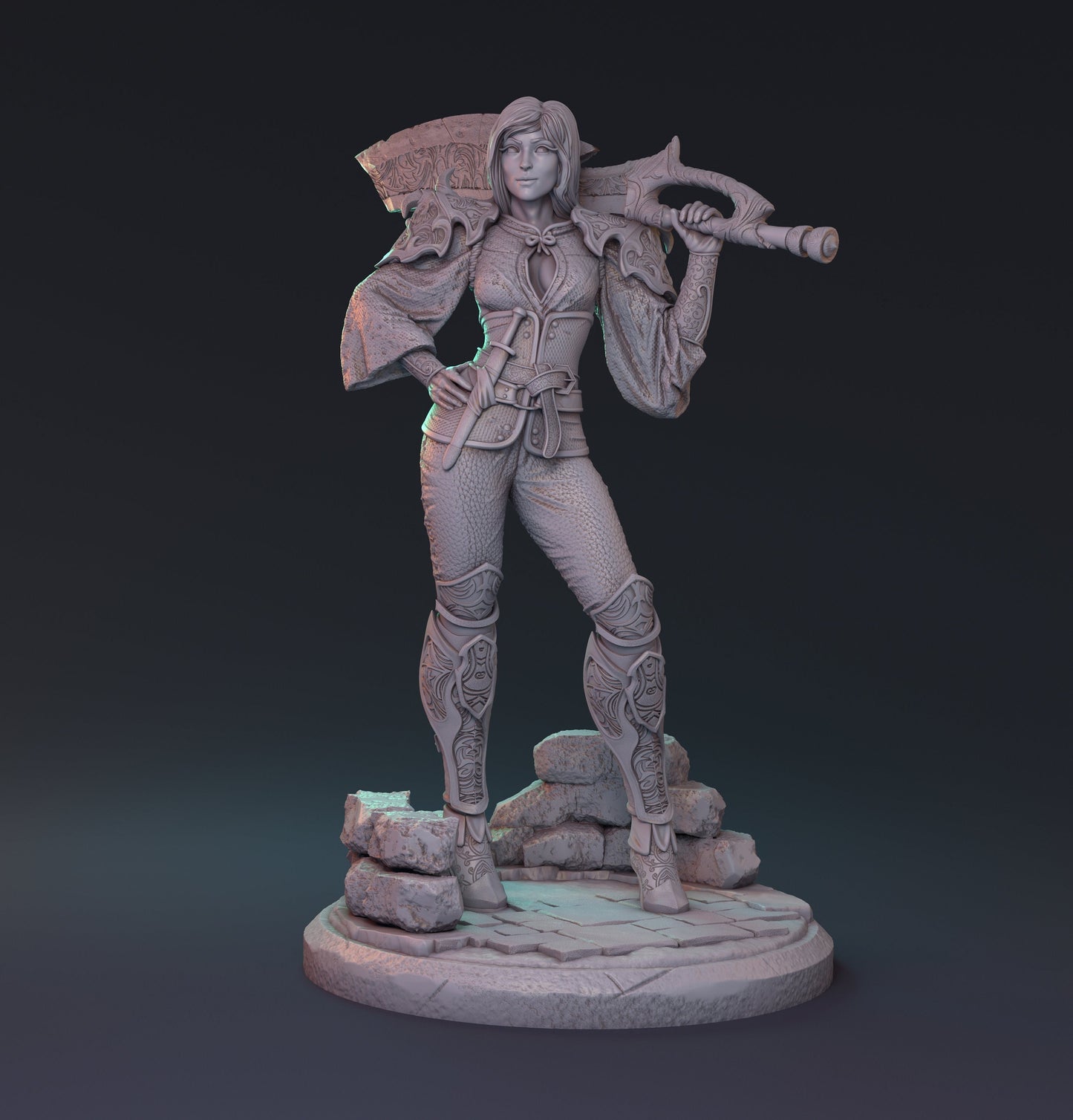 Female Fighter, Jack Vimes| Angulayas | MythReal Games
