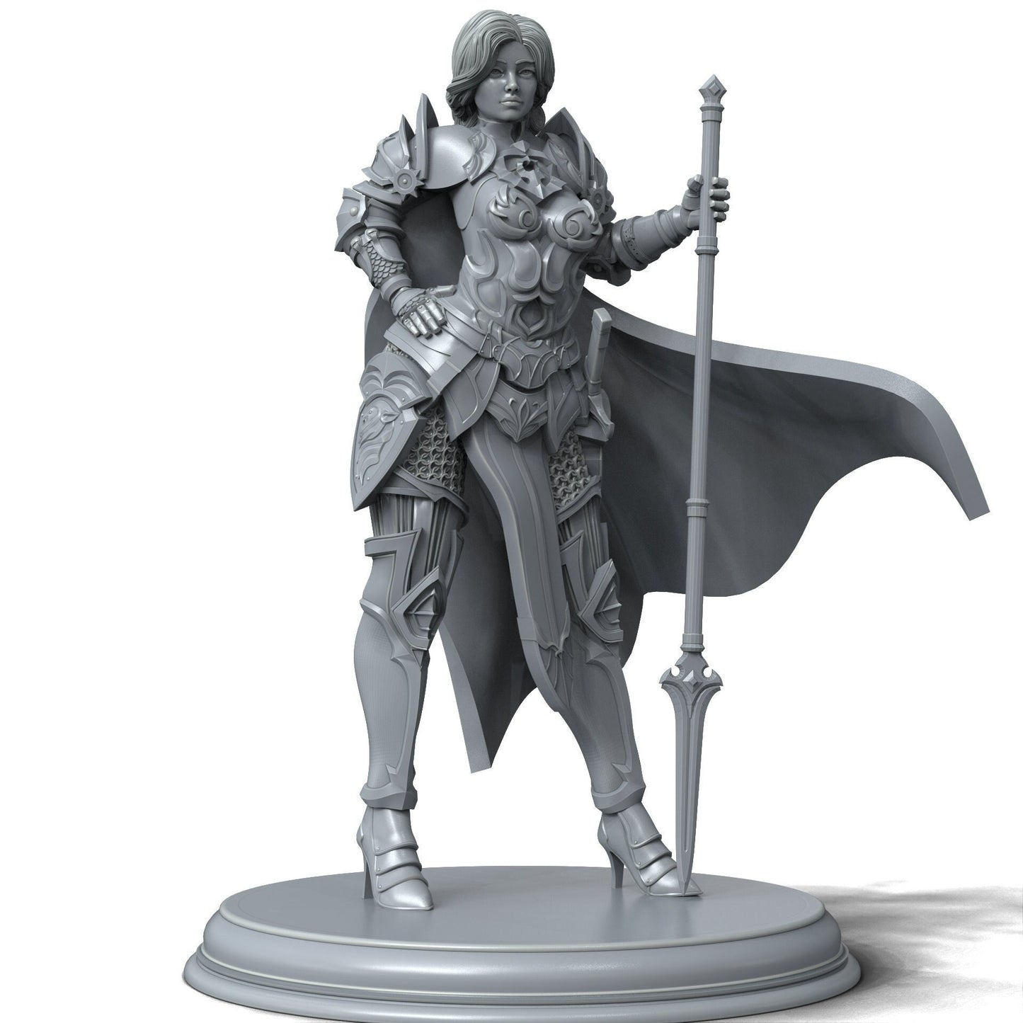 Tiana - Paladin of Justice | FireForge Studio