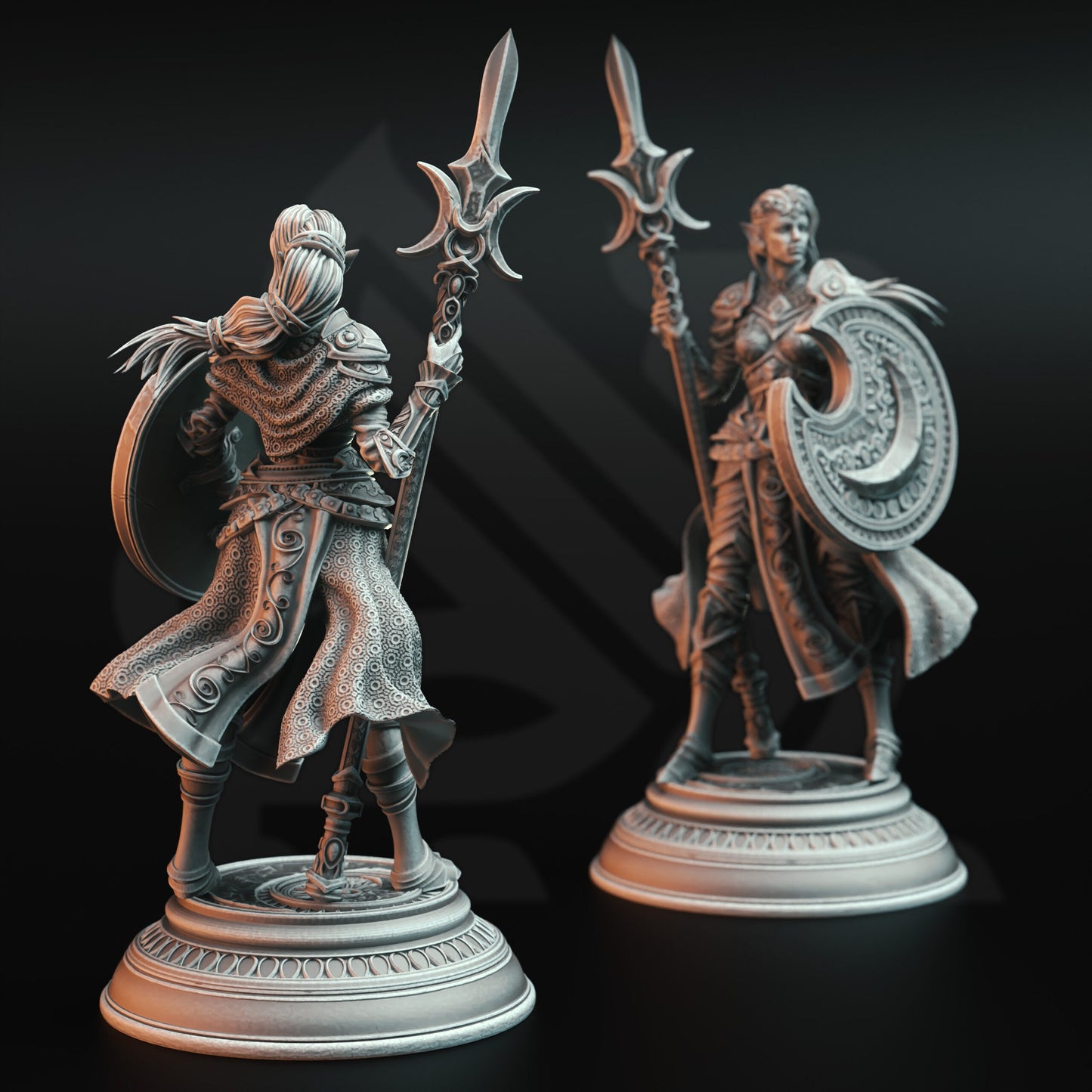 Elf Cleric of the Moon - Ninera Glynvari | Rise of the Dragon | DM Stash
