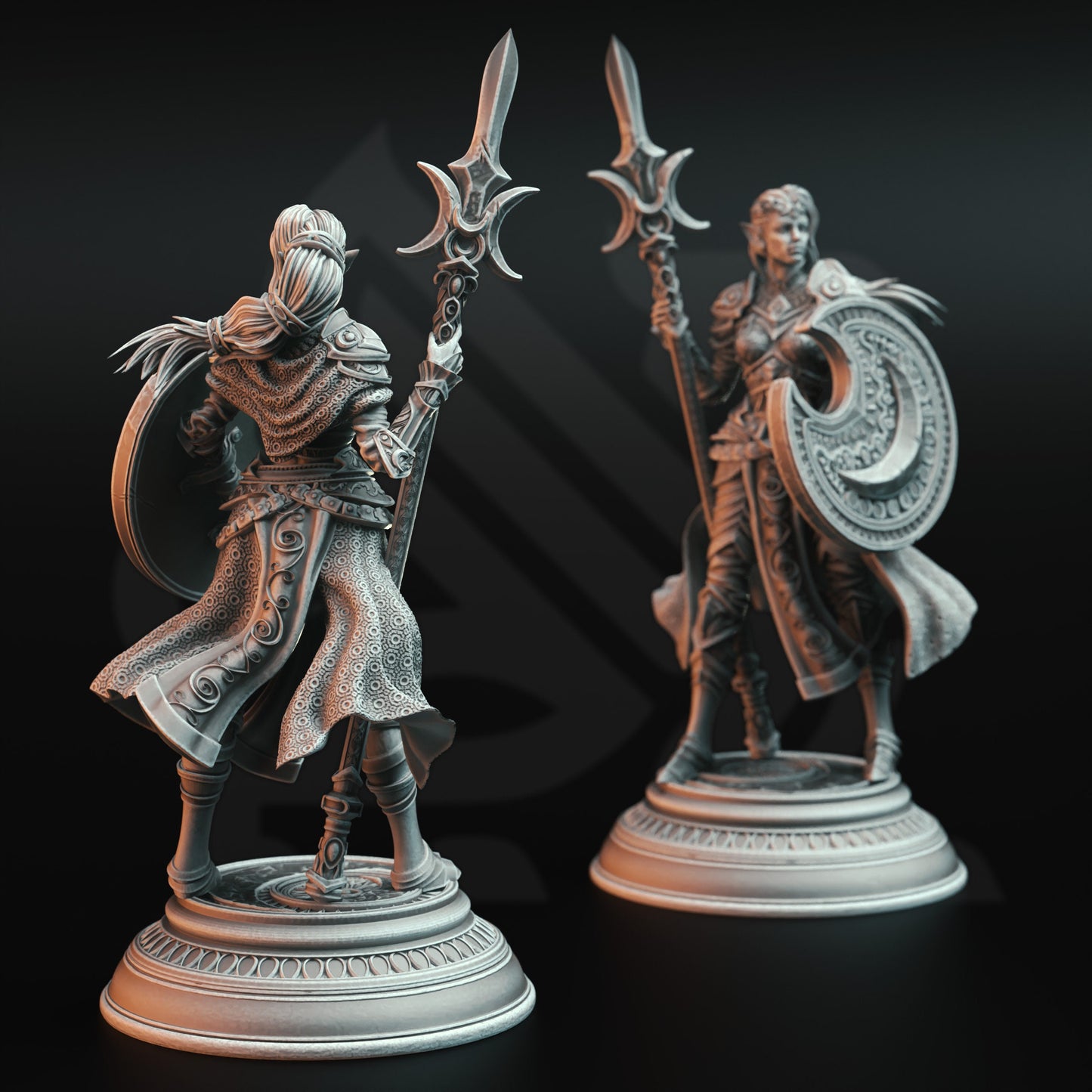 Elf Cleric of the Moon - Ninera Glynvari | Rise of the Dragon | DM Stash