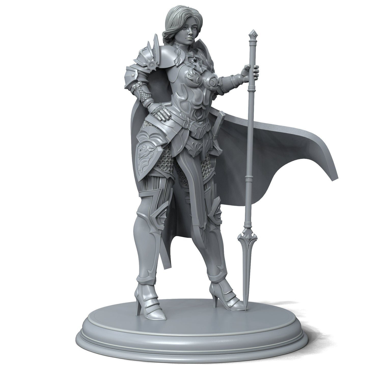 Tiana - Paladin of Justice | FireForge Studio