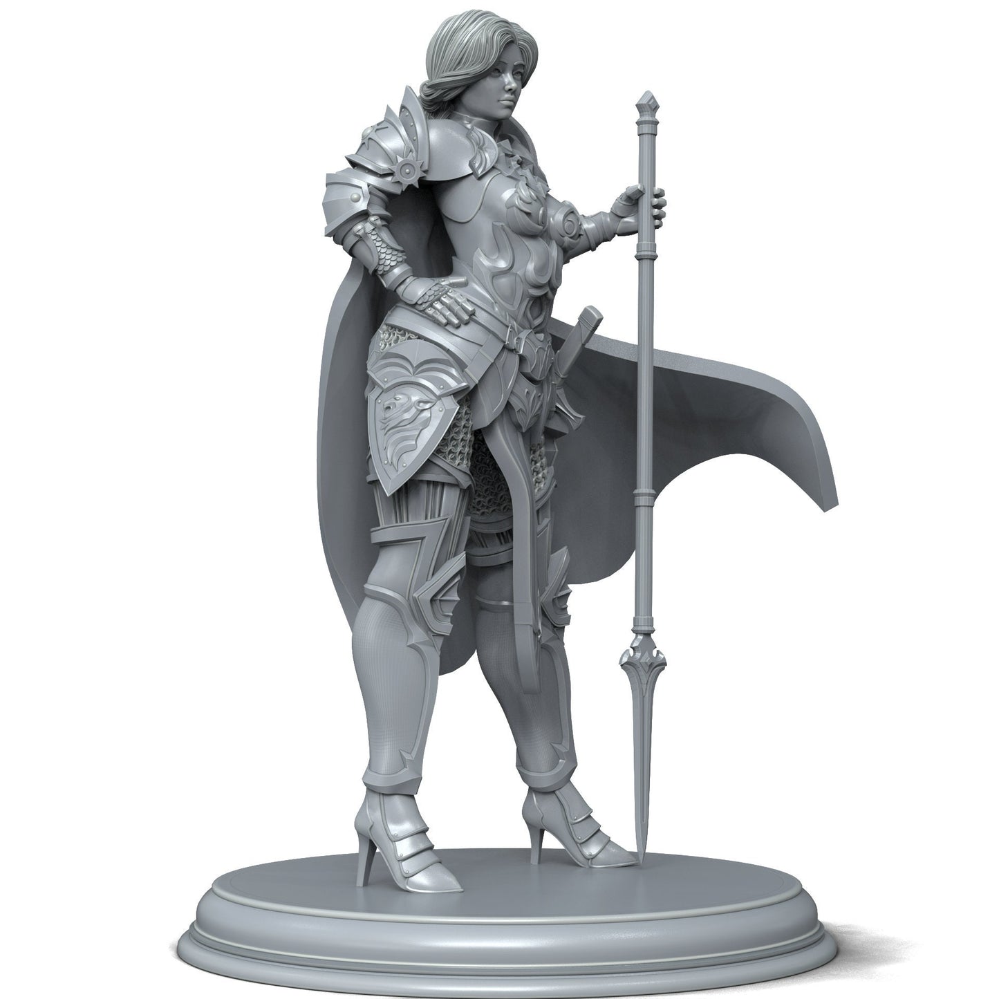 Tiana - Paladin of Justice | FireForge Studio