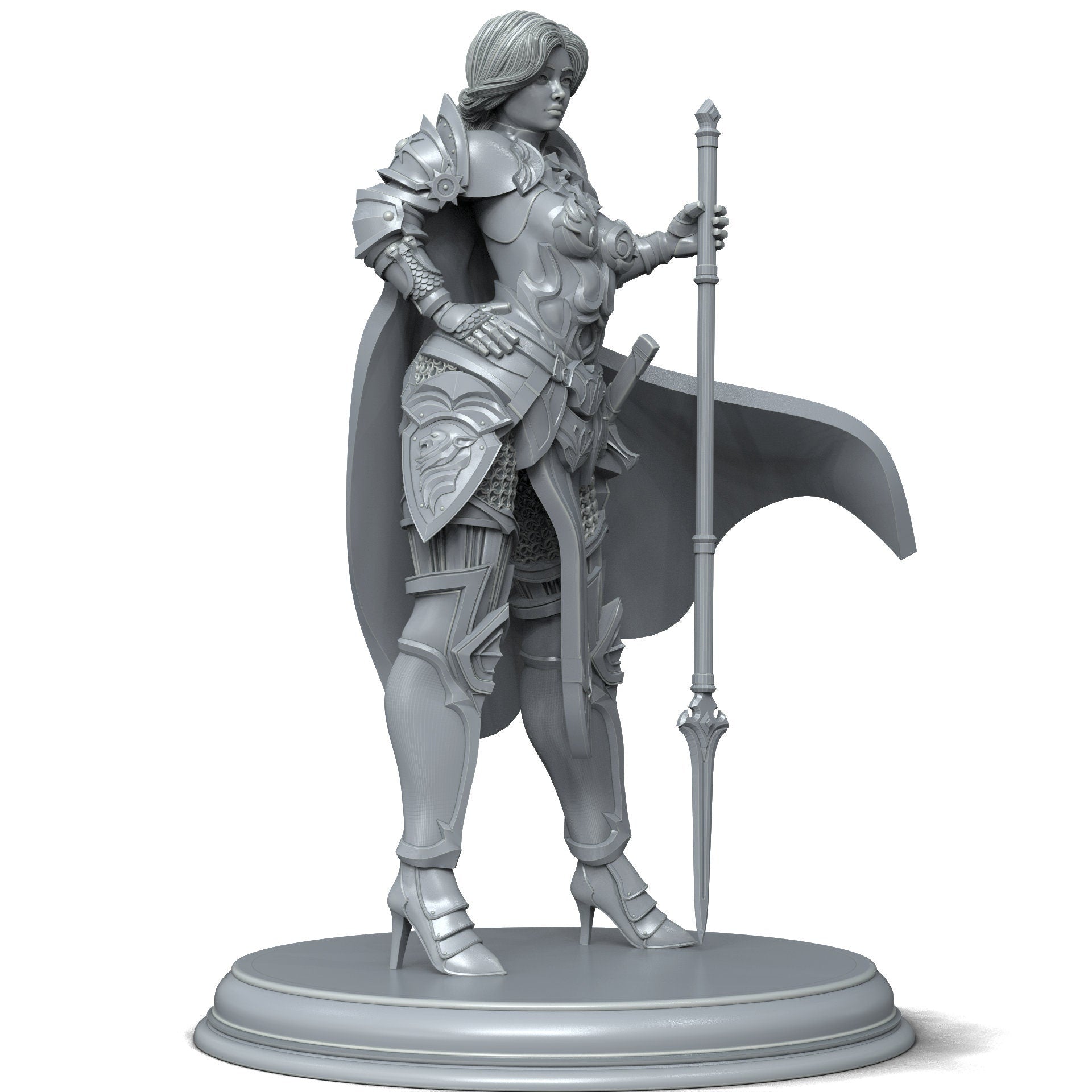 Tiana - Paladin of Justice | FireForge Studio