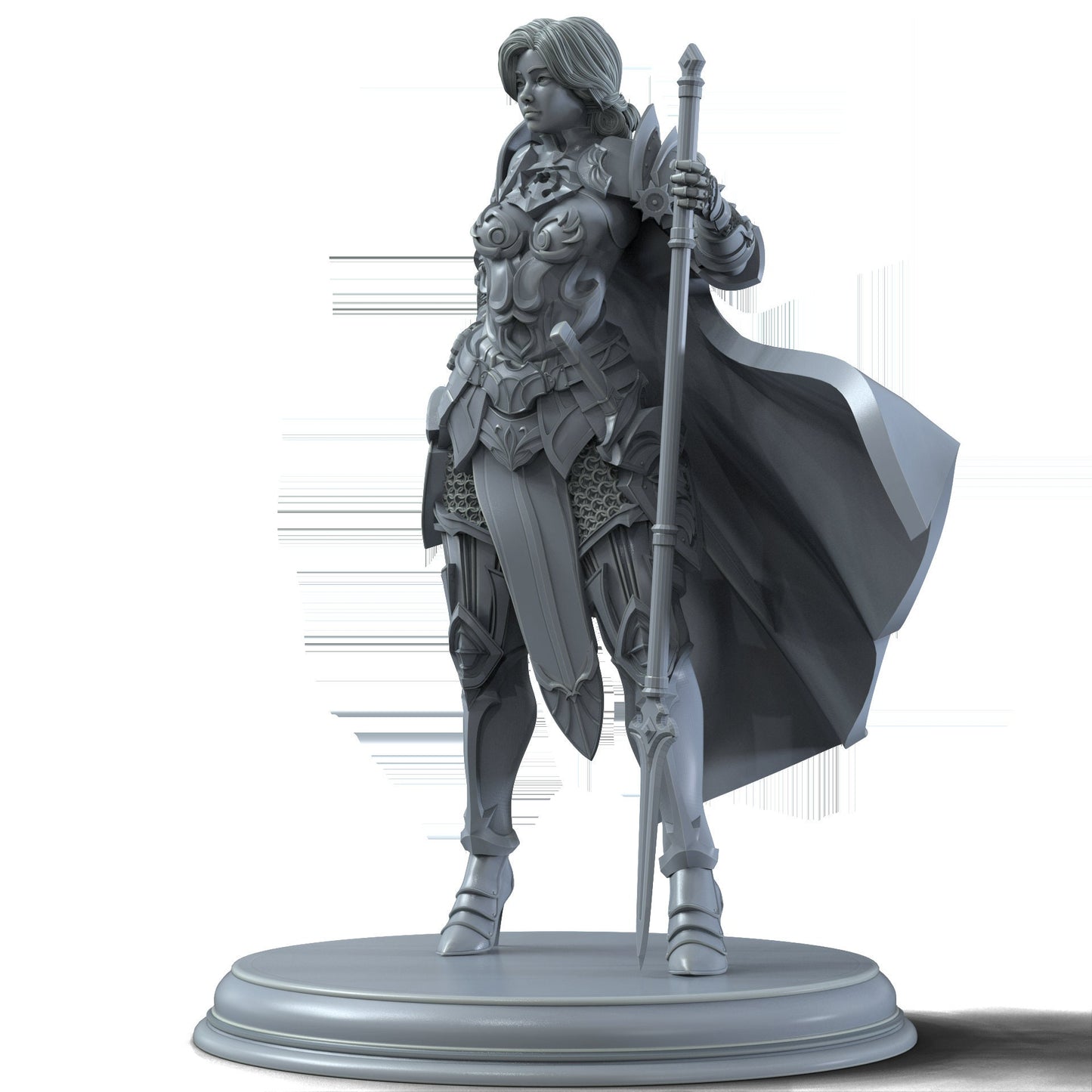 Tiana - Paladin of Justice | FireForge Studio
