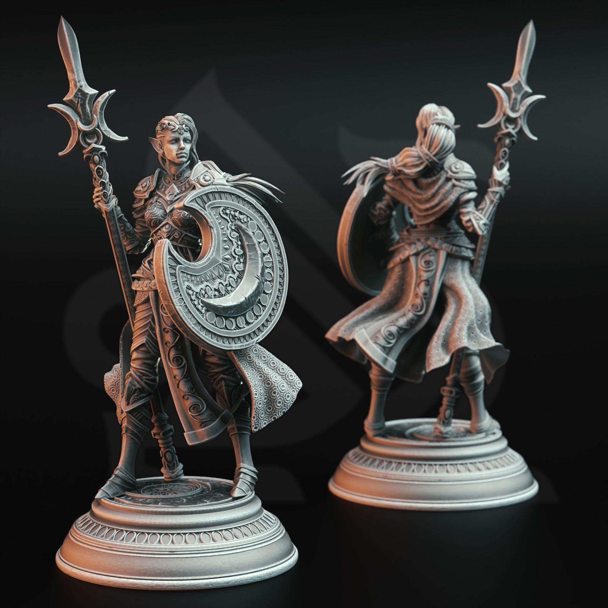 Elf Cleric of the Moon - Ninera Glynvari | Rise of the Dragon | DM Stash