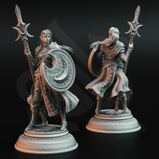 Elf Cleric of the Moon - Ninera Glynvari | Rise of the Dragon | DM Stash