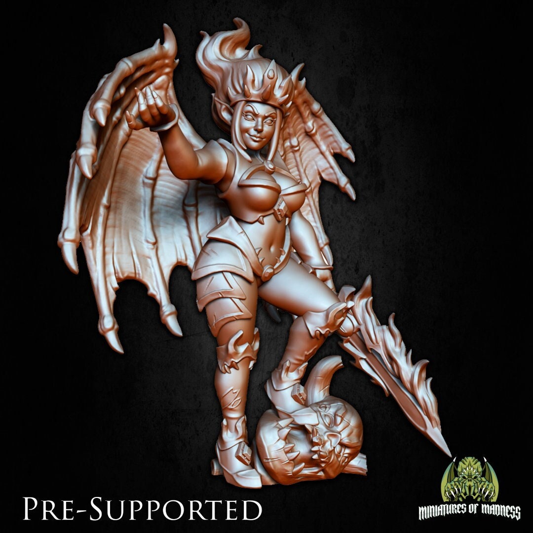 Demory, The Devil Queen | Miniatures of Madness
