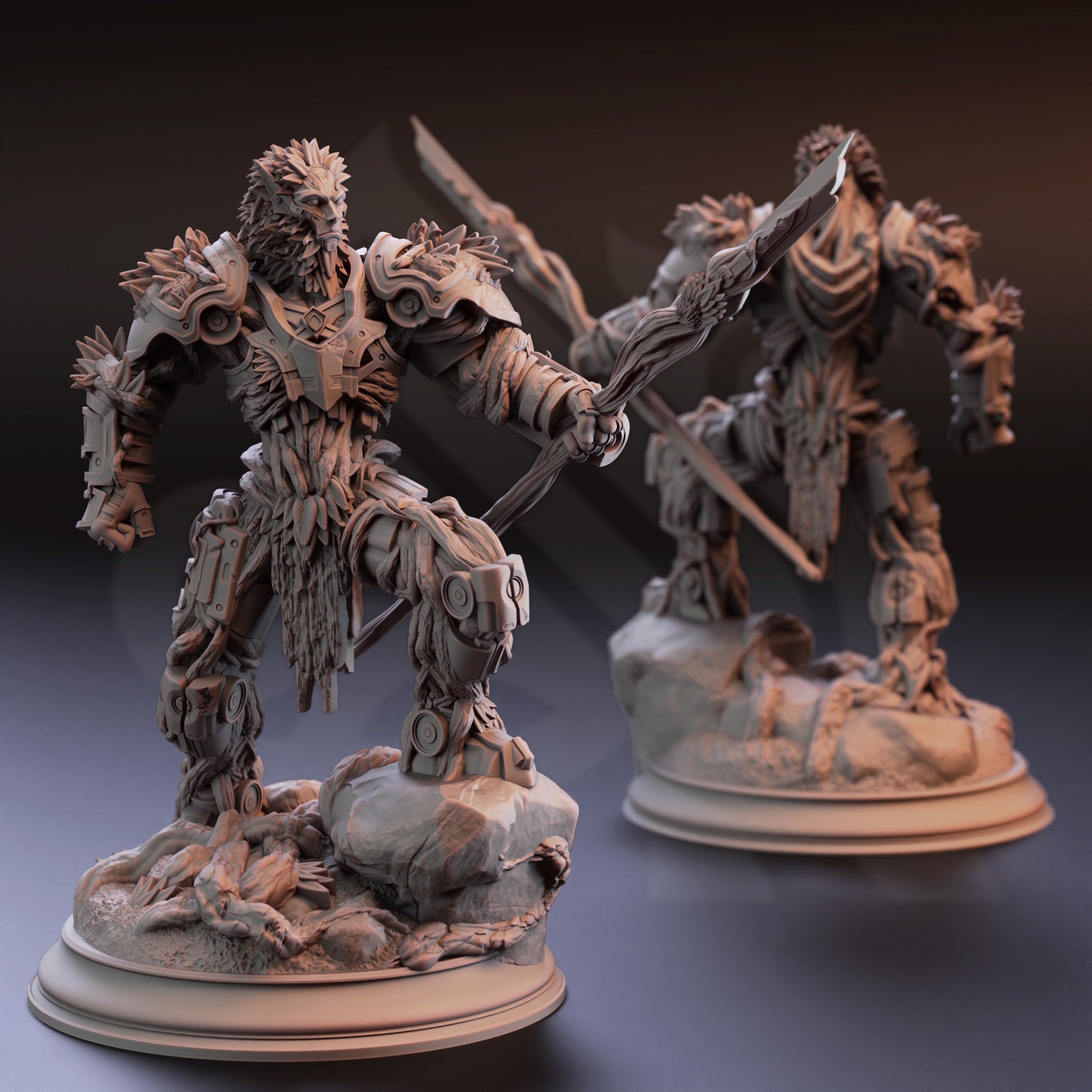 Myrion Stoneheart - Warforged Druid | A New Leaf | DM Stash