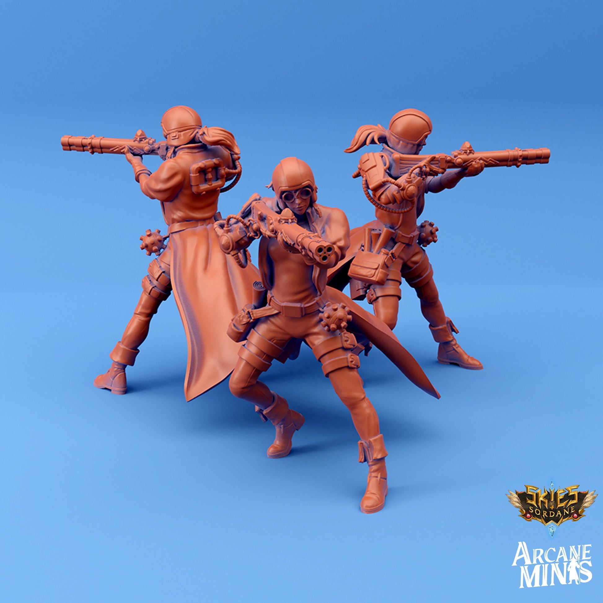 Human Female Artificer | Artificer Guilds | Arcane Minis