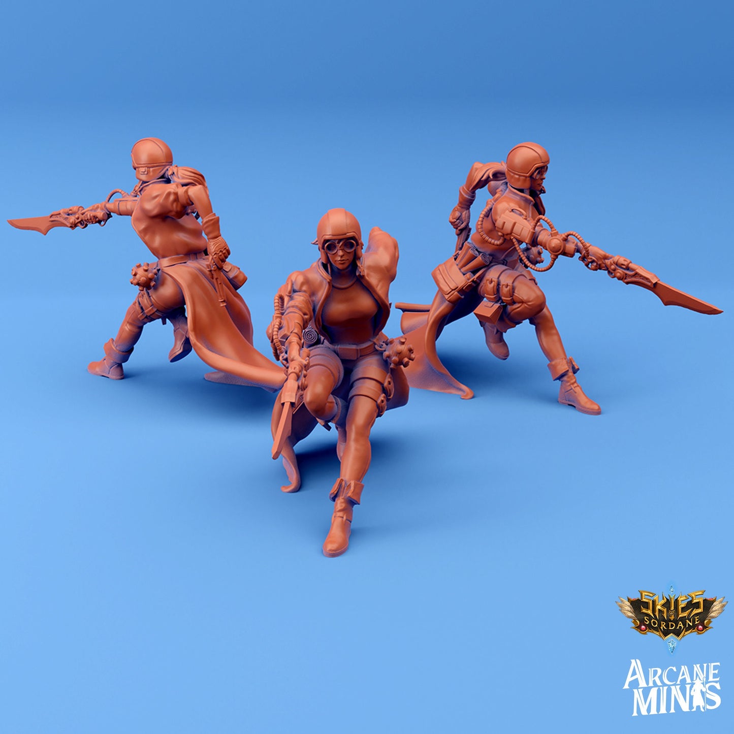 Human Female Artificer | Artificer Guilds | Arcane Minis