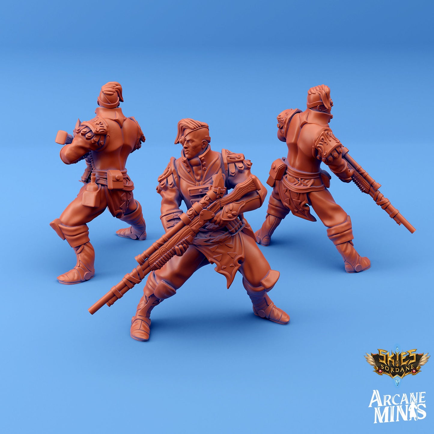 Human Male Artificer | Artificer Guilds | Arcane Minis