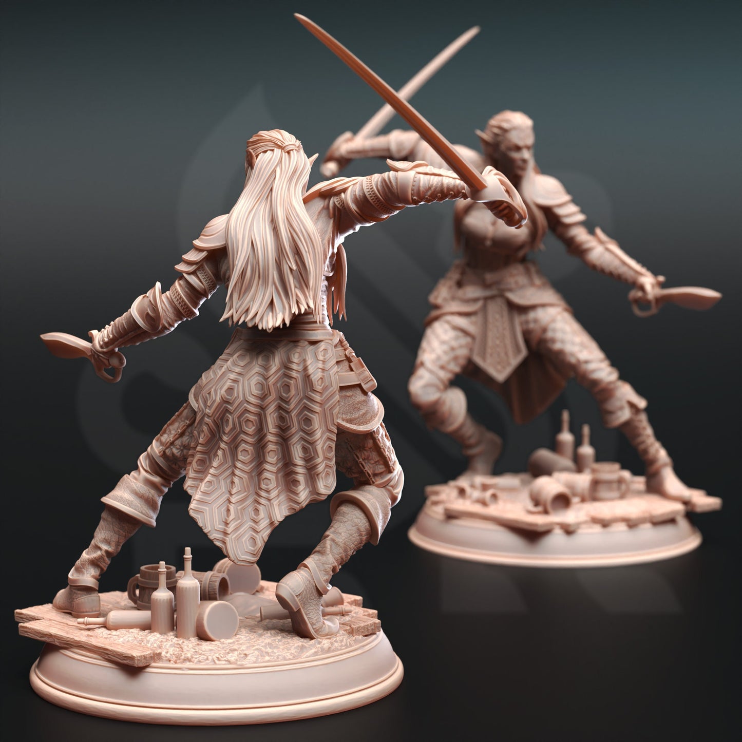 Hali Brookes - Water Genasi Rogue | Adventure Calls | DM Stash