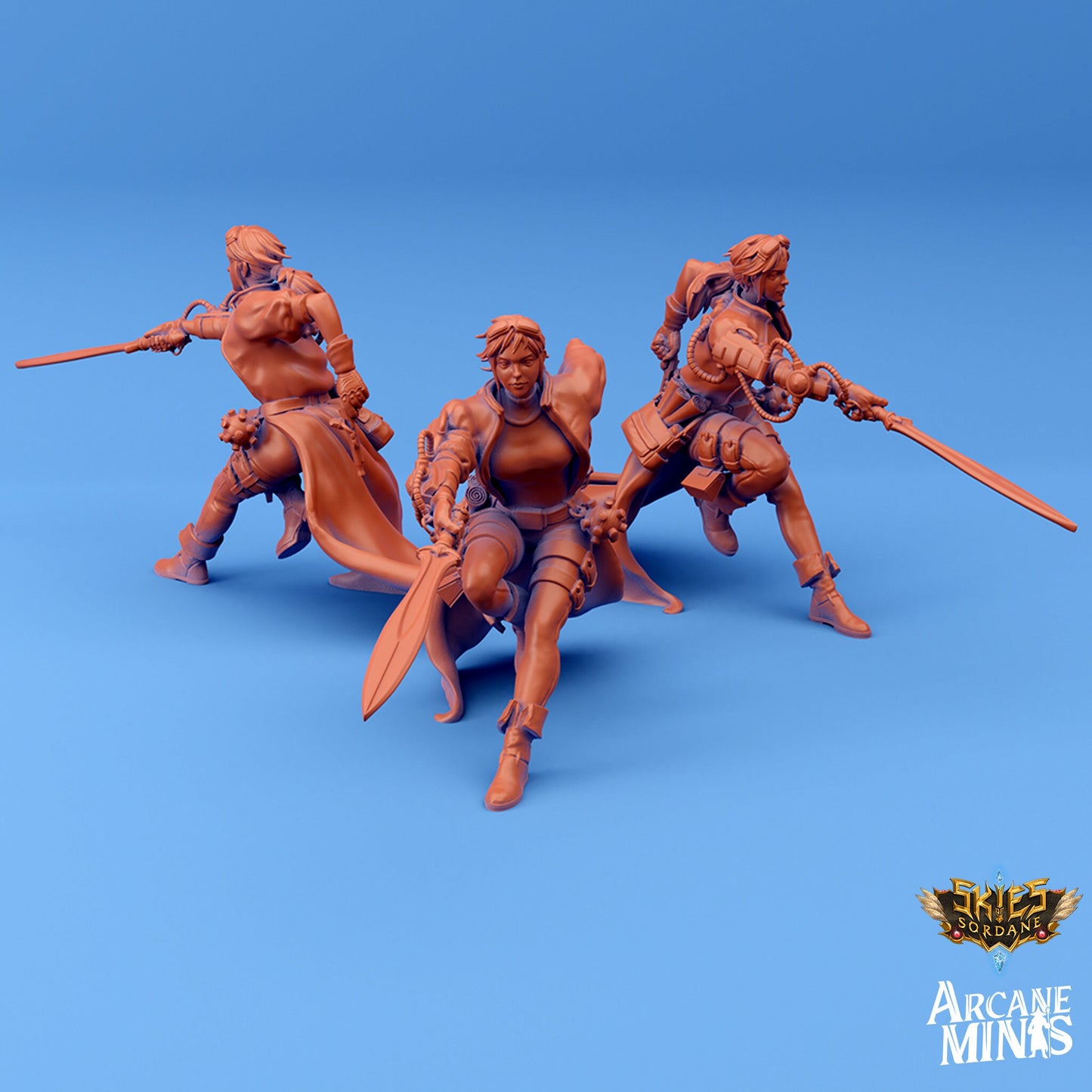 Human Female Artificer | Artificer Guilds | Arcane Minis