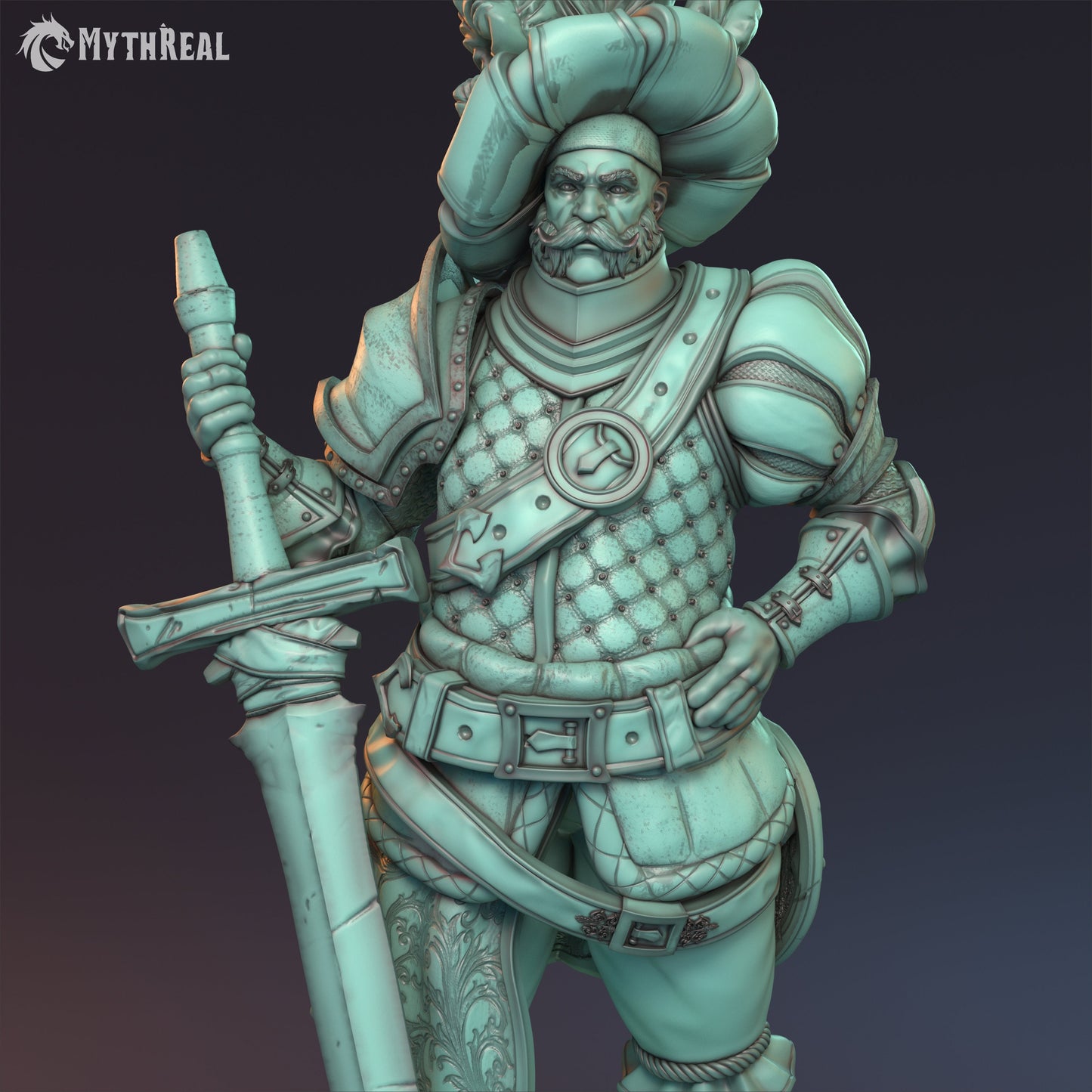 Bastion - Dualist Fighter | MythReal Games