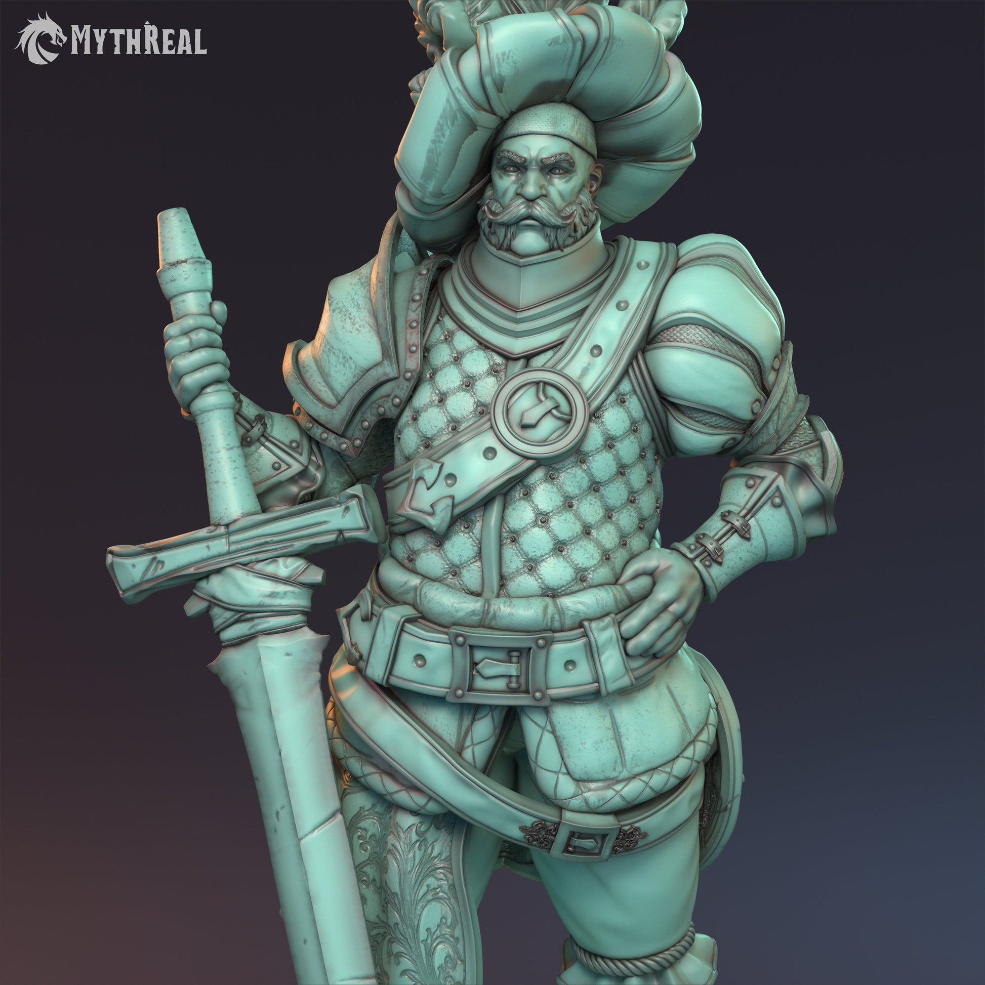 Bastion - Dualist Fighter | MythReal Games