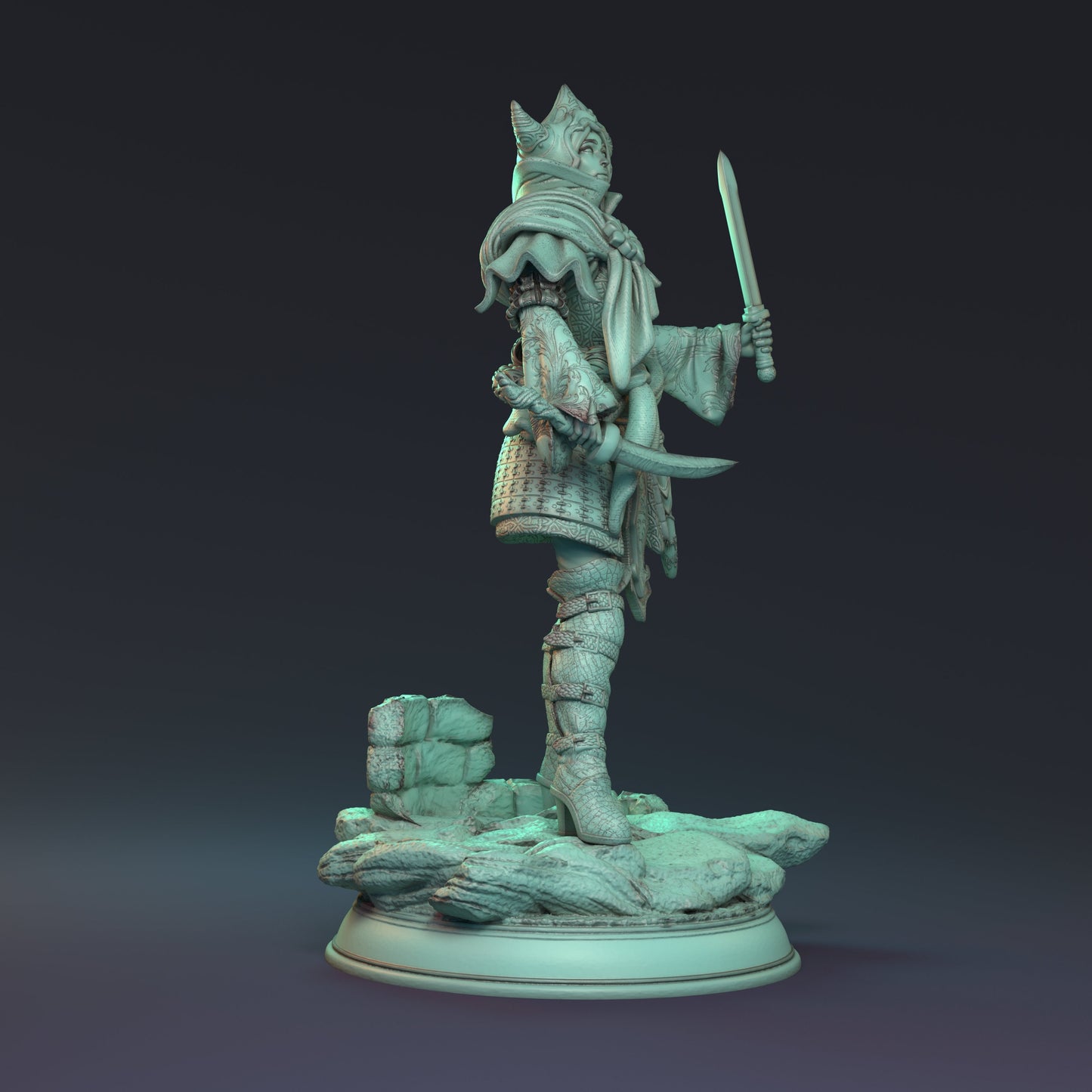 Alimilian Folcalini - Rogue Fighter | MythReal Games