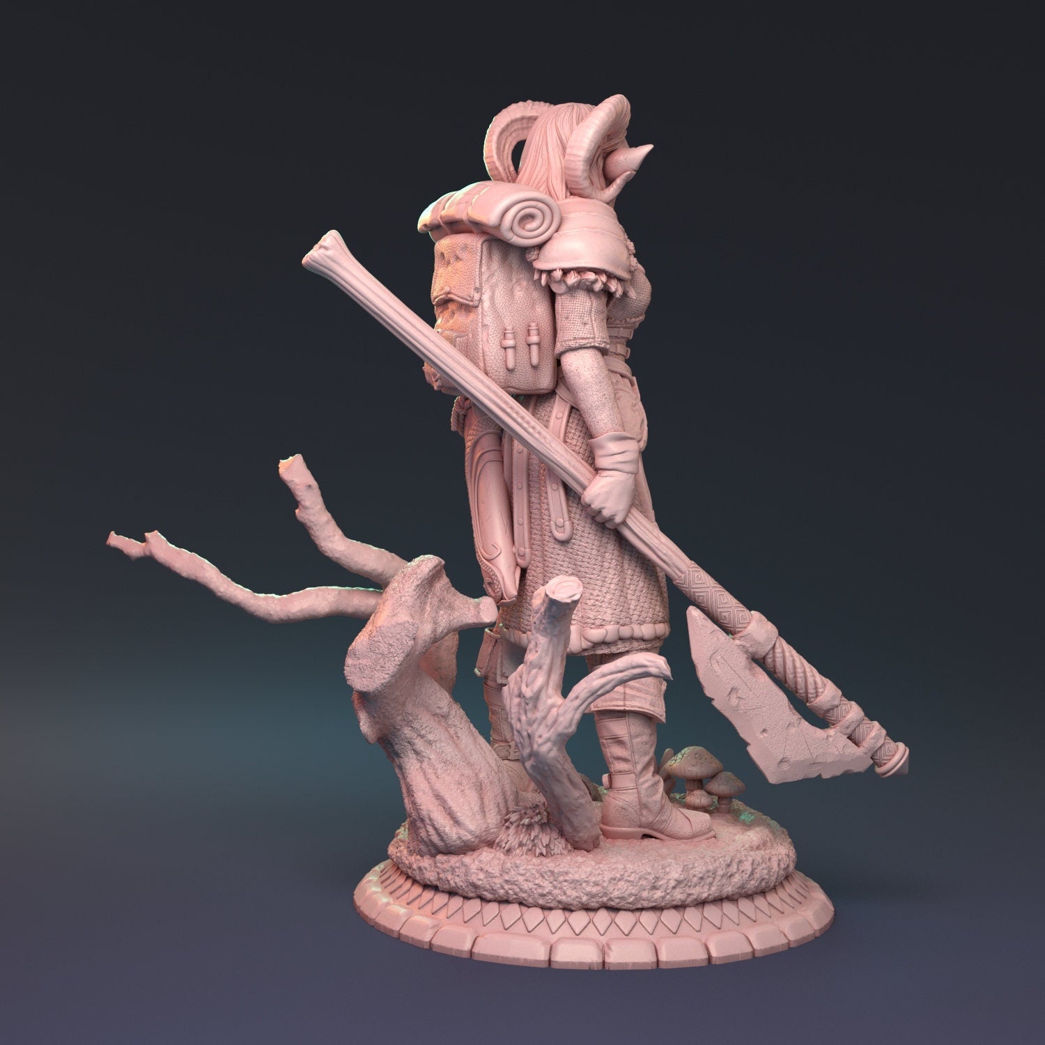 Glimphis Solut - Satyr Fighter | MythReal Games