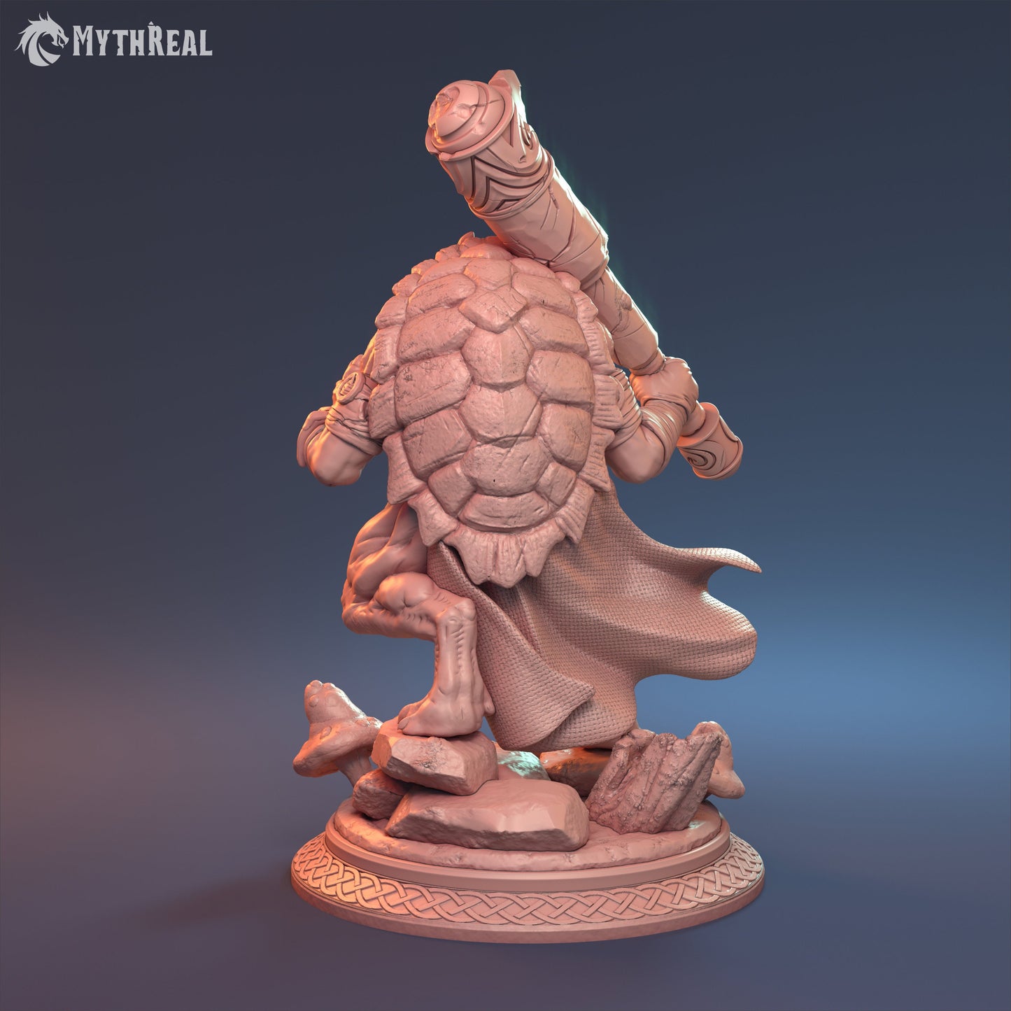 Agost Imakh - Tortle Barbarian Fighter | MythReal Games
