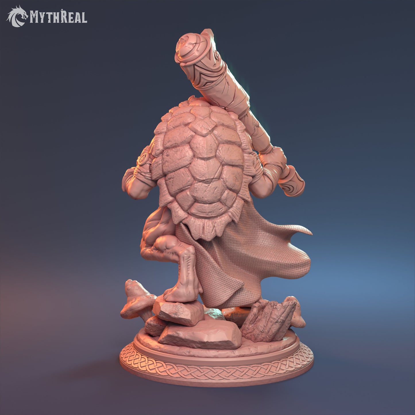 Agost Imakh - Tortle Barbarian Fighter | MythReal Games