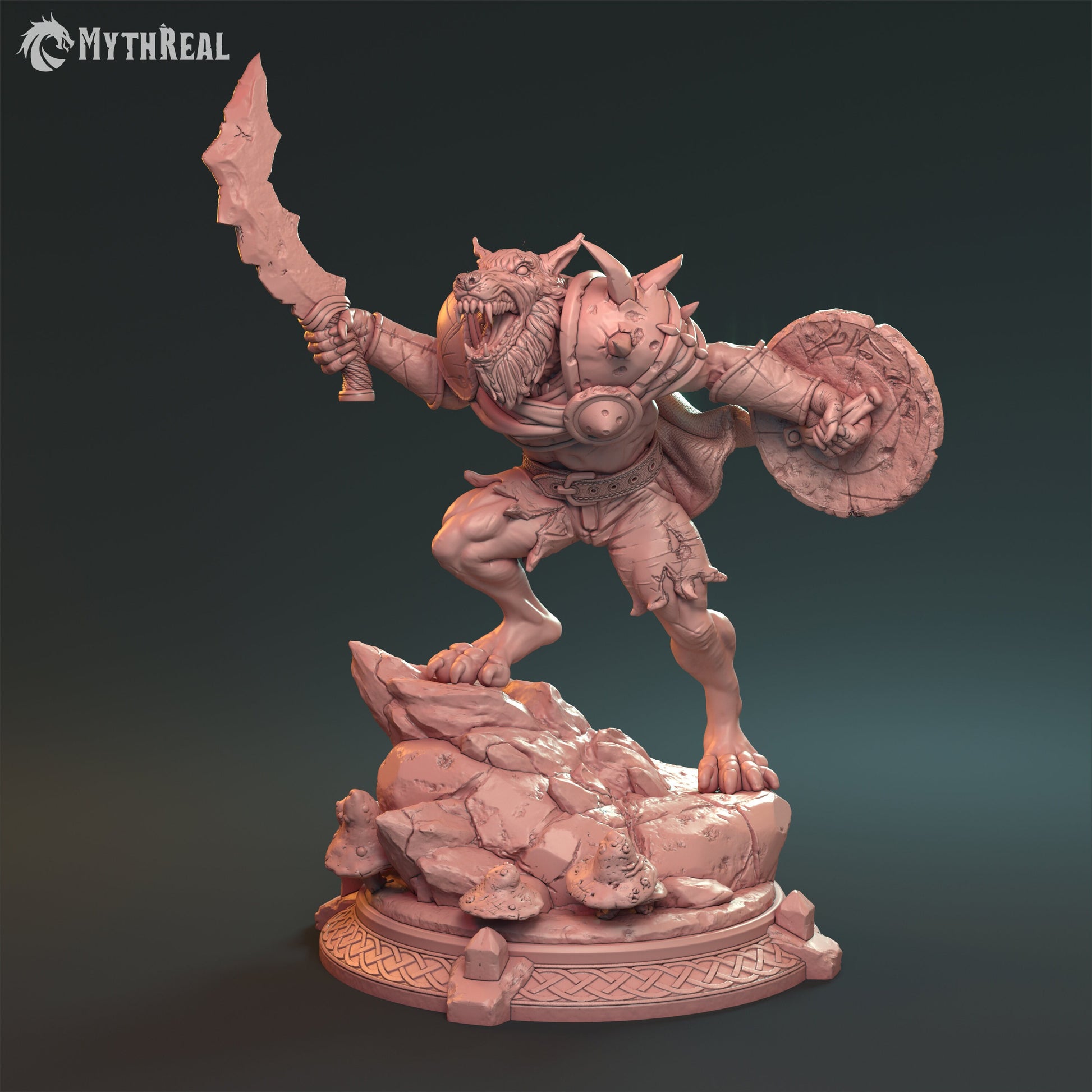 Brogan - Gnoll Fighter | MythReal Games
