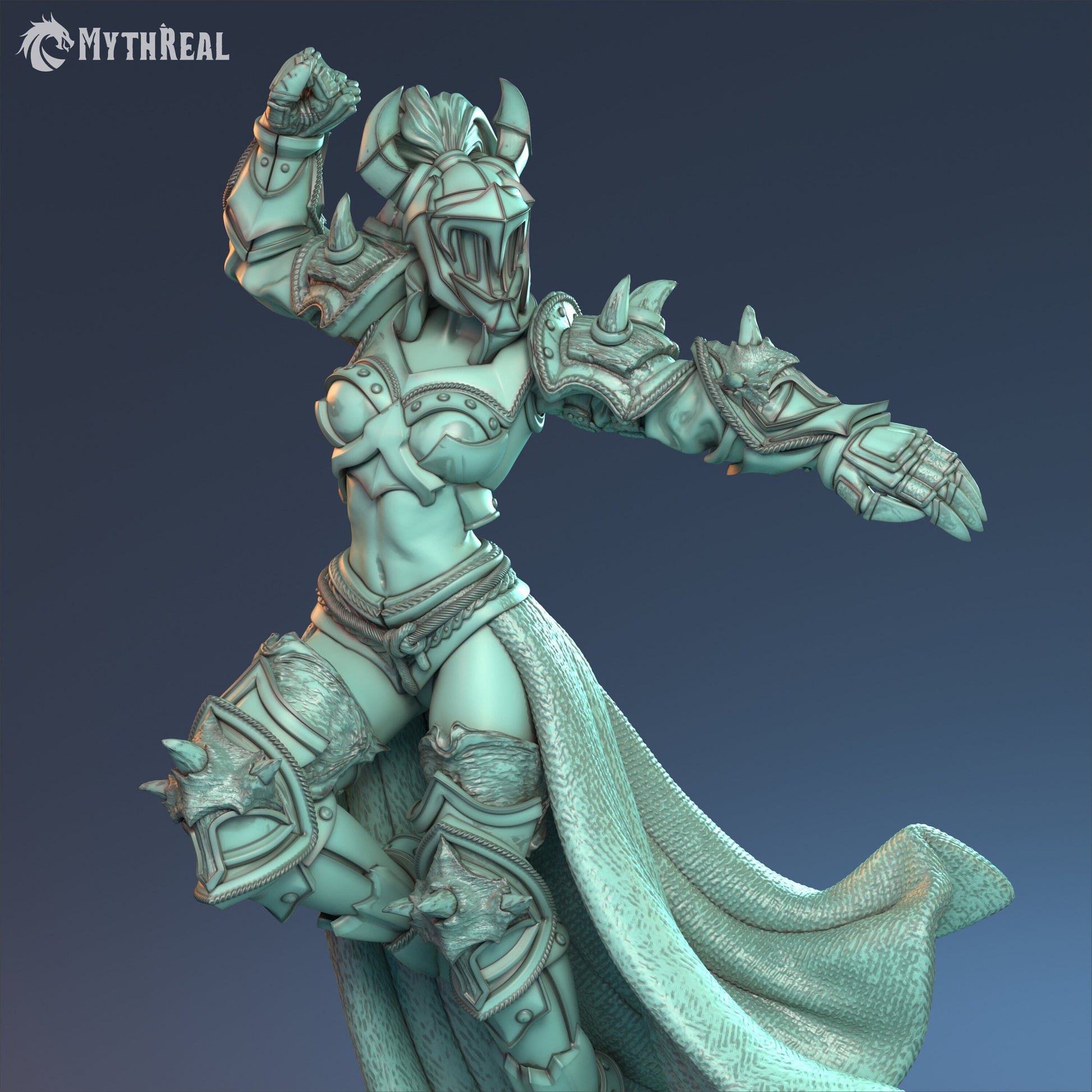 Kettra - Monk Fighter | MythReal Games