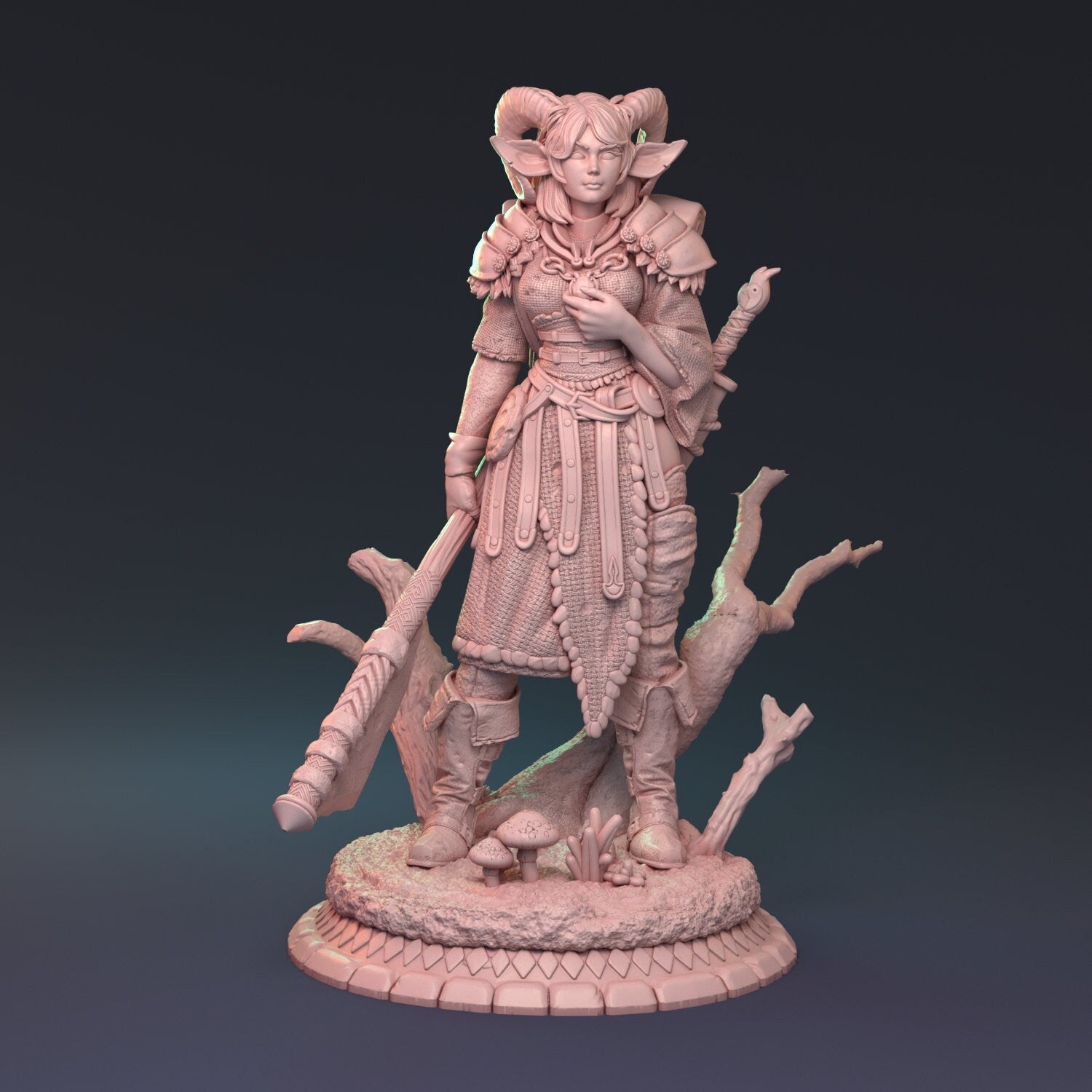 Glimphis Solut - Satyr Fighter | MythReal Games