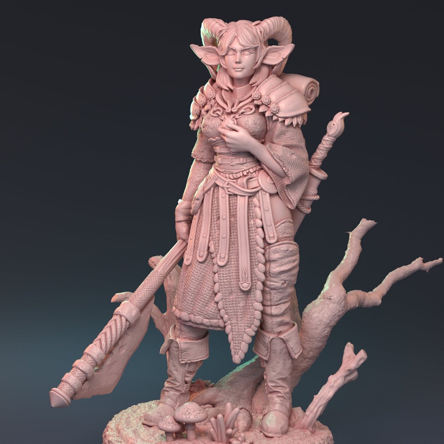 Glimphis Solut - Satyr Fighter | MythReal Games
