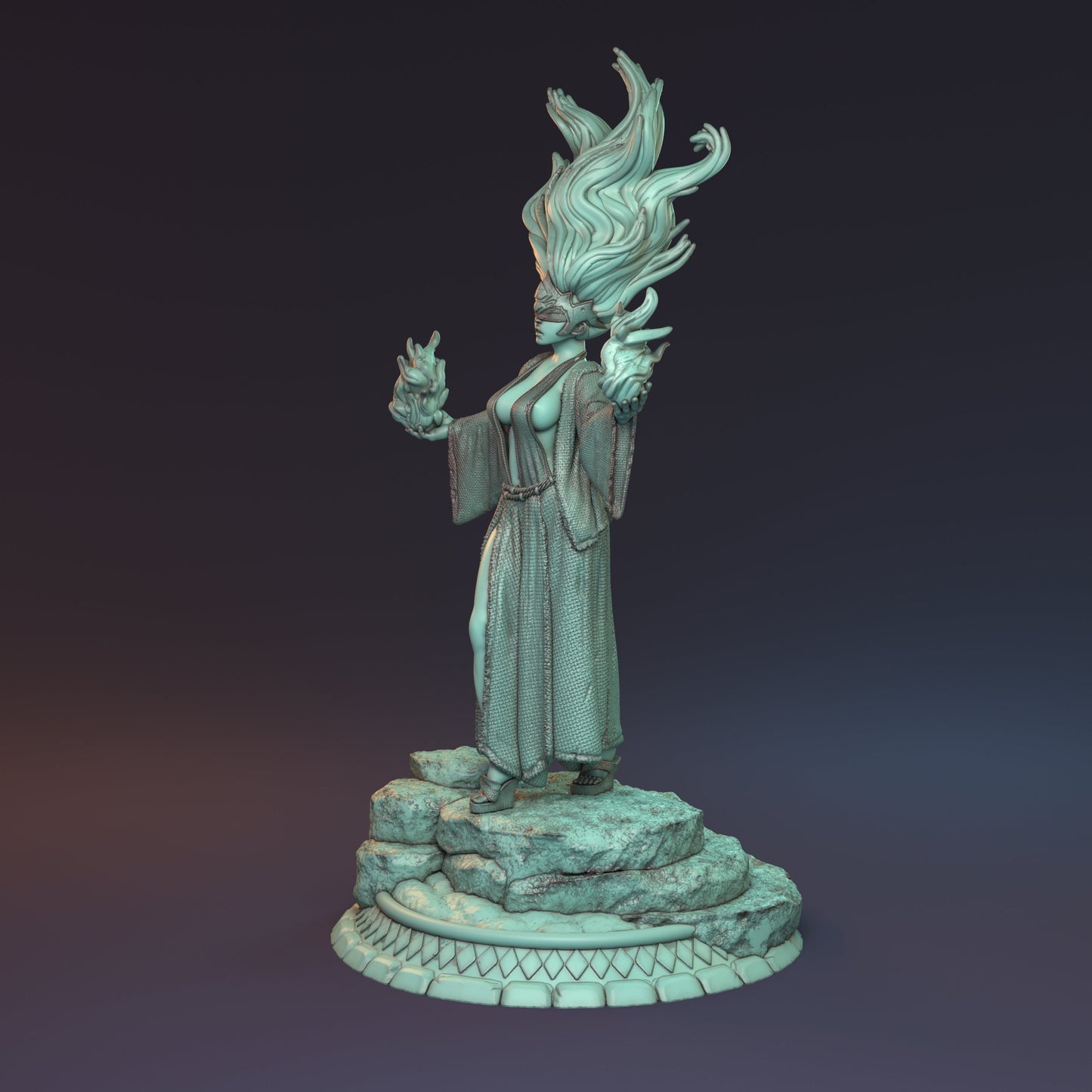 Xandren Galod - Pyromancer | MythReal Games