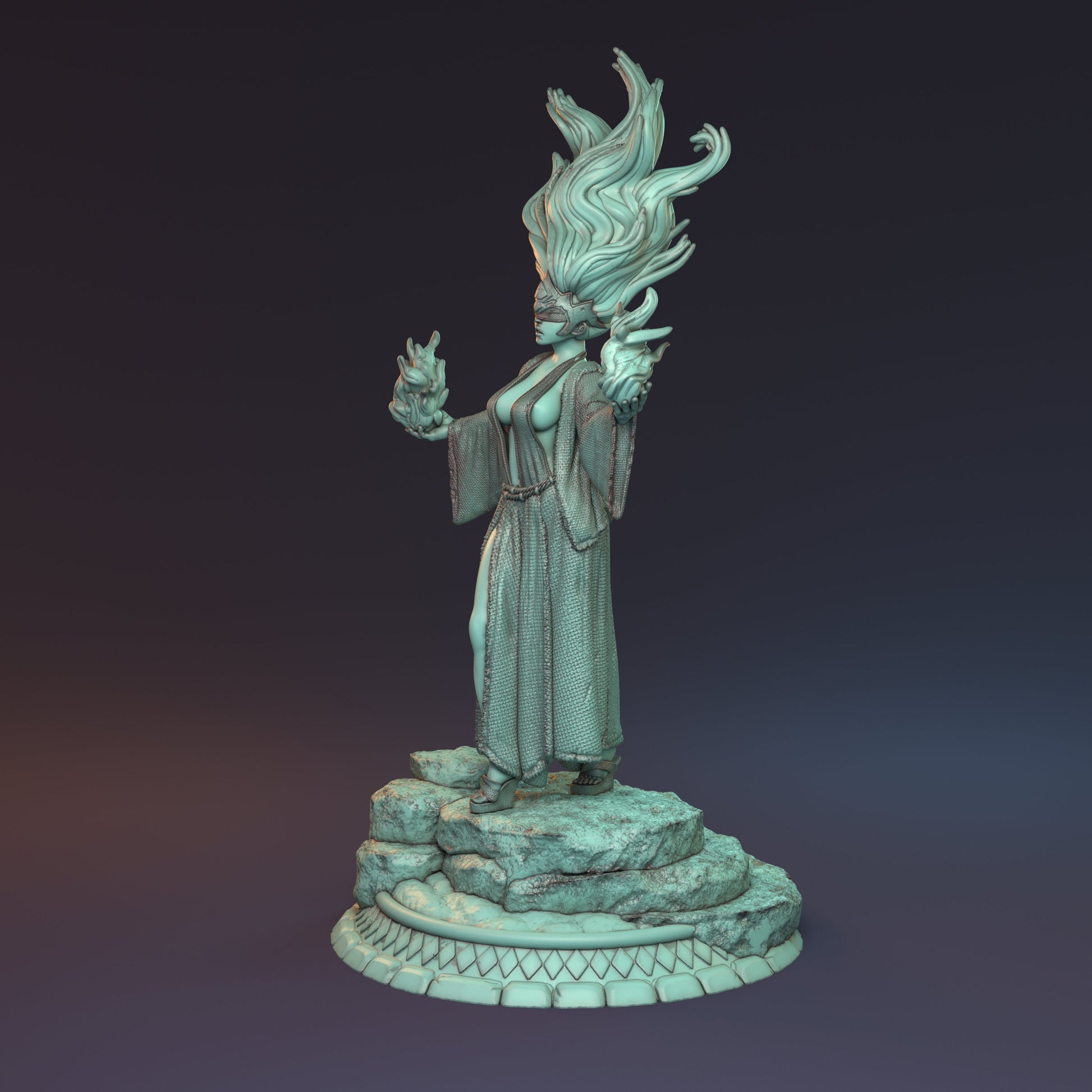 Xandren Galod - Pyromancer | MythReal Games